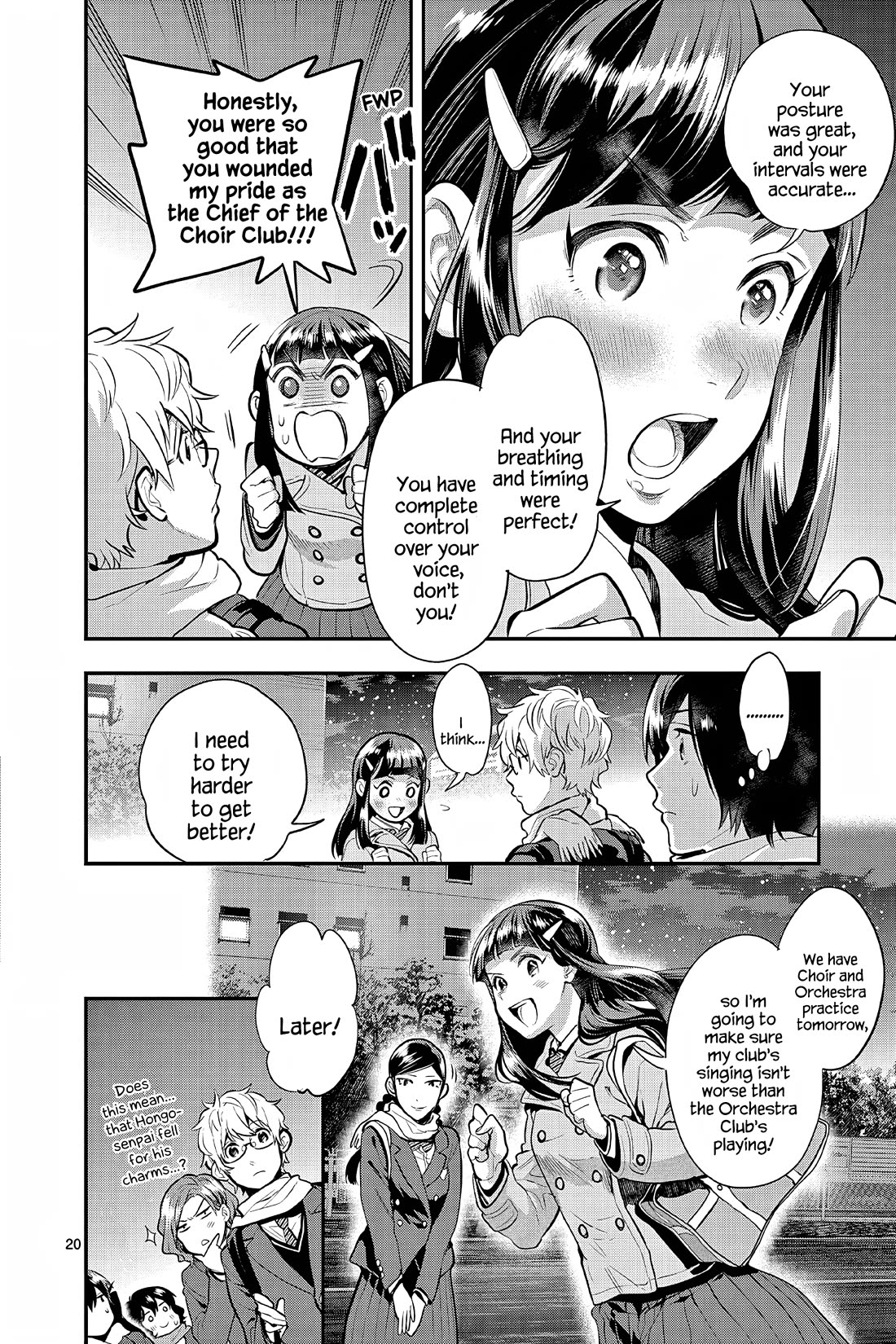 Ao no Orchestra Chapter 62 page 20 - Chapter 62: Choir Practice