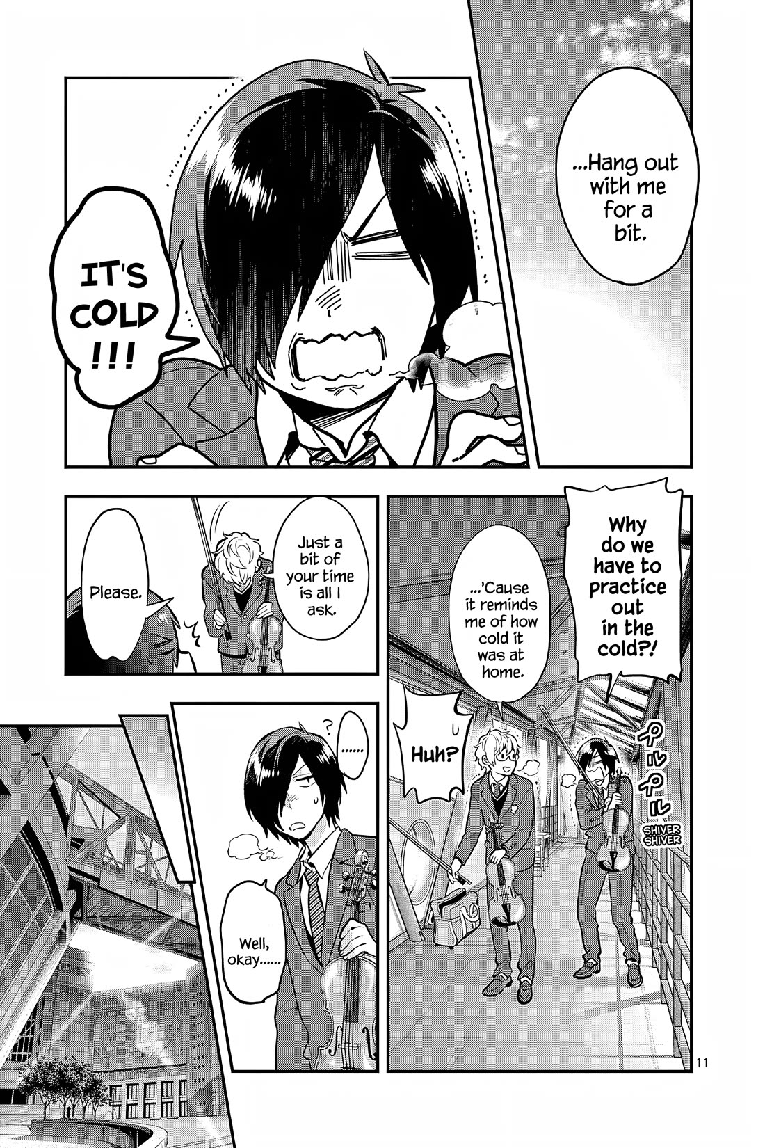 Ao no Orchestra Chapter 63 page 11 - Chapter 63: Morning Dew