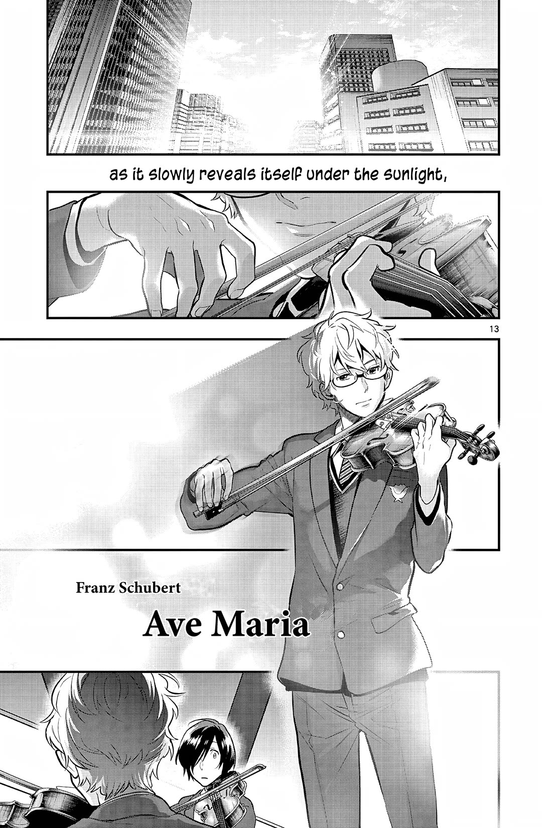Ao no Orchestra Chapter 63 page 13 - Chapter 63: Morning Dew