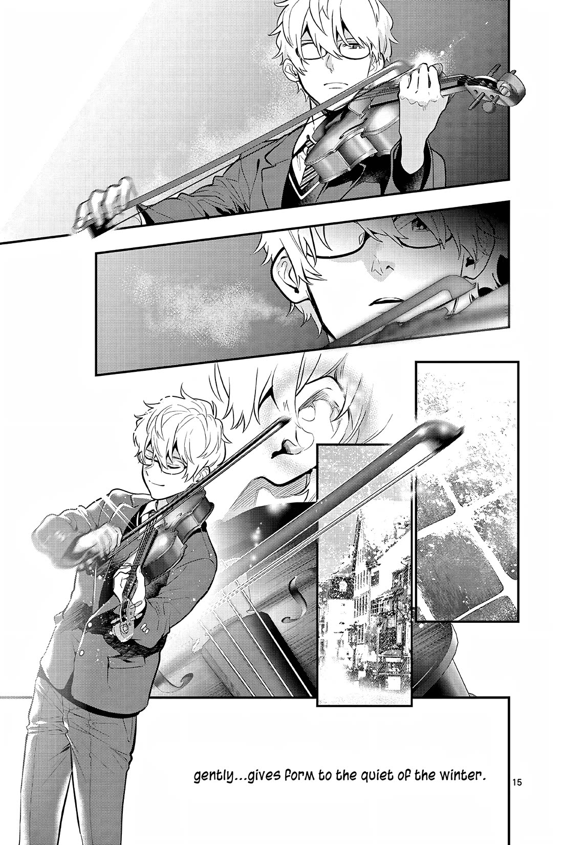 Ao no Orchestra Chapter 63 page 15 - Chapter 63: Morning Dew