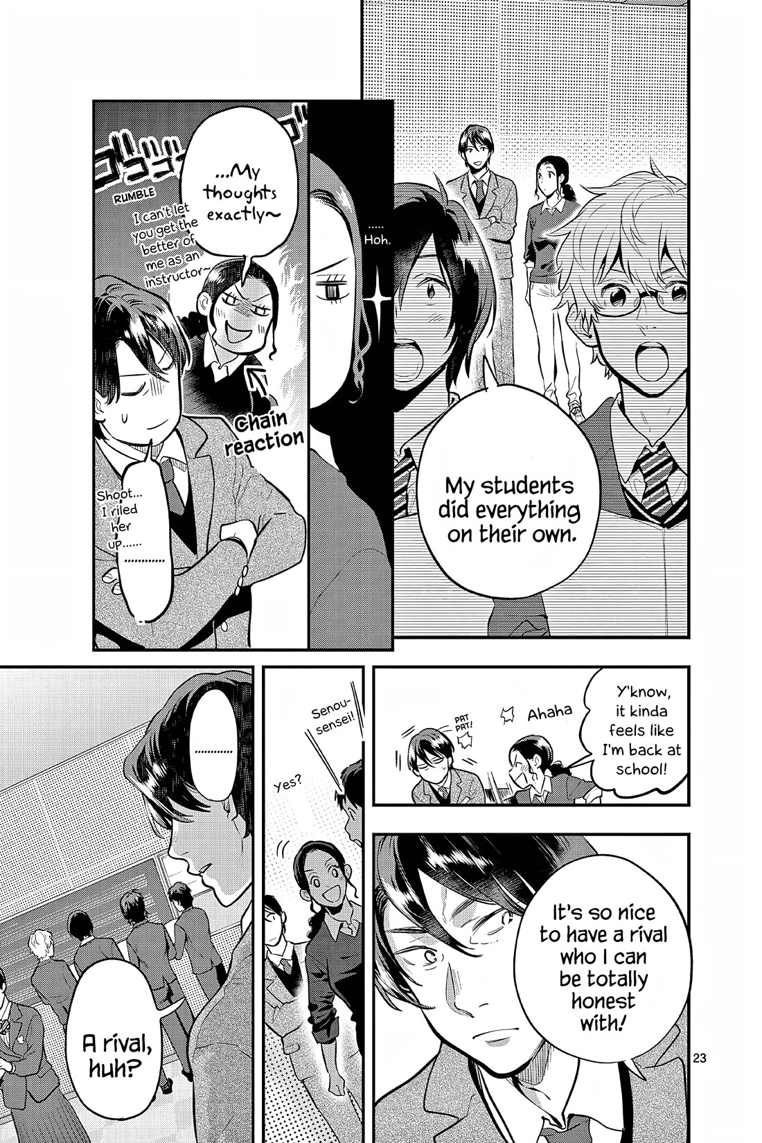 Ao no Orchestra Chapter 63 page 23 - Chapter 63: Morning Dew