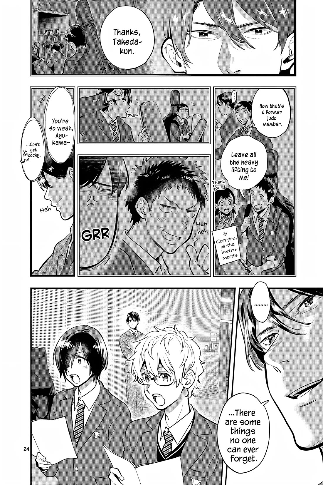 Ao no Orchestra Chapter 63 page 24 - Chapter 63: Morning Dew