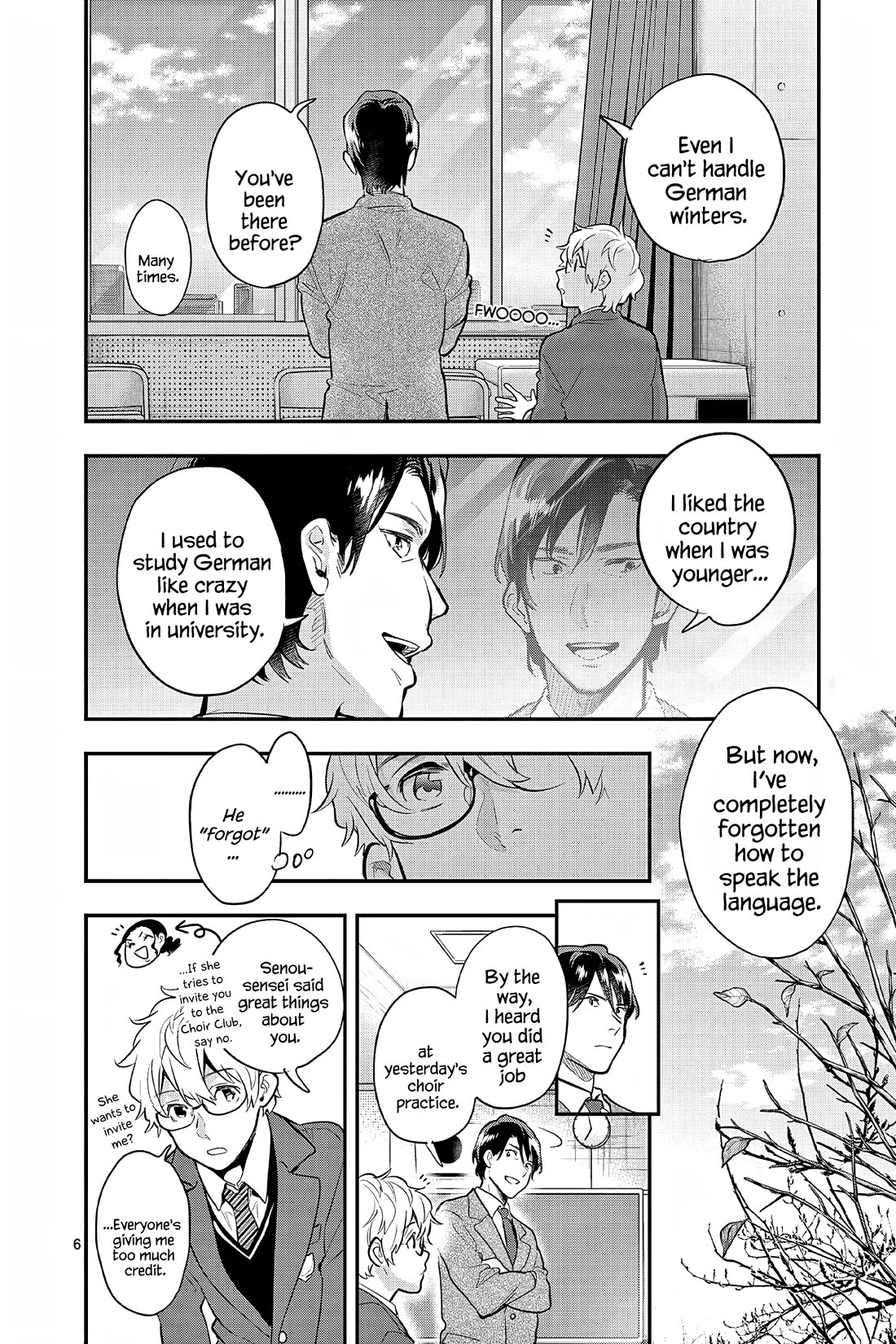 Ao no Orchestra Chapter 63 page 6 - Chapter 63: Morning Dew