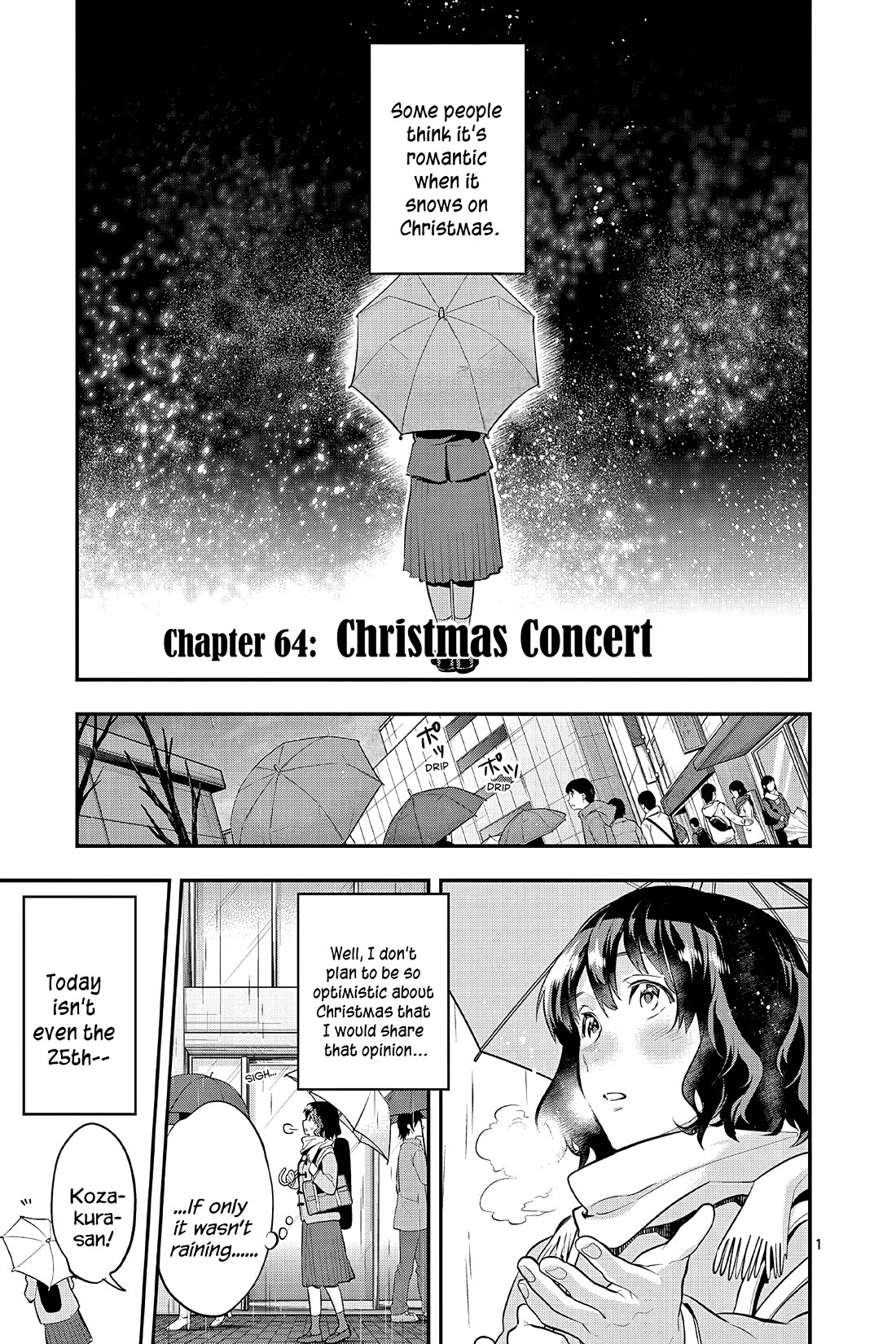 Ao no Orchestra Chapter 64 page 1 - Chapter 64: Christmas Concert