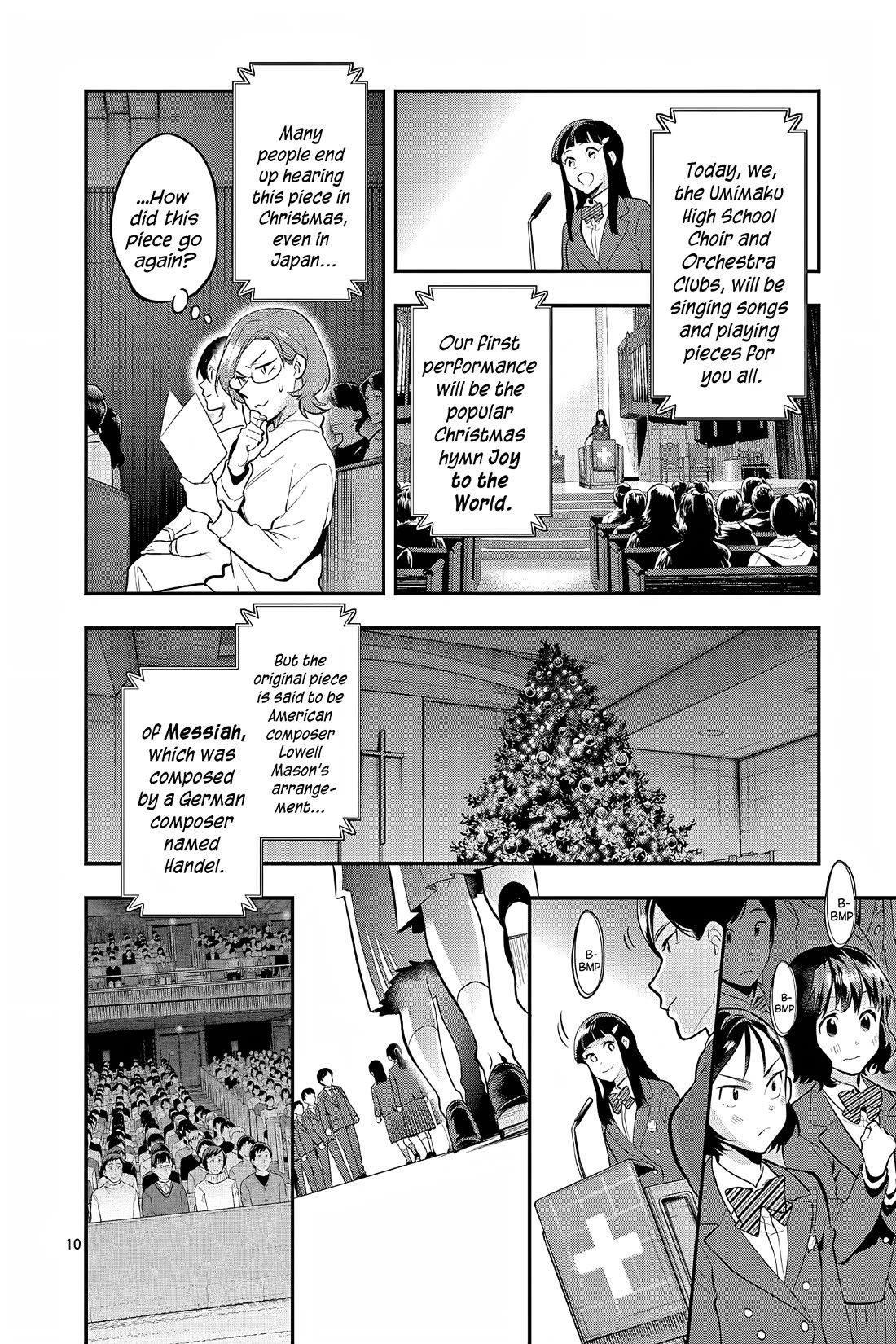 Ao no Orchestra Chapter 64 page 10 - Chapter 64: Christmas Concert