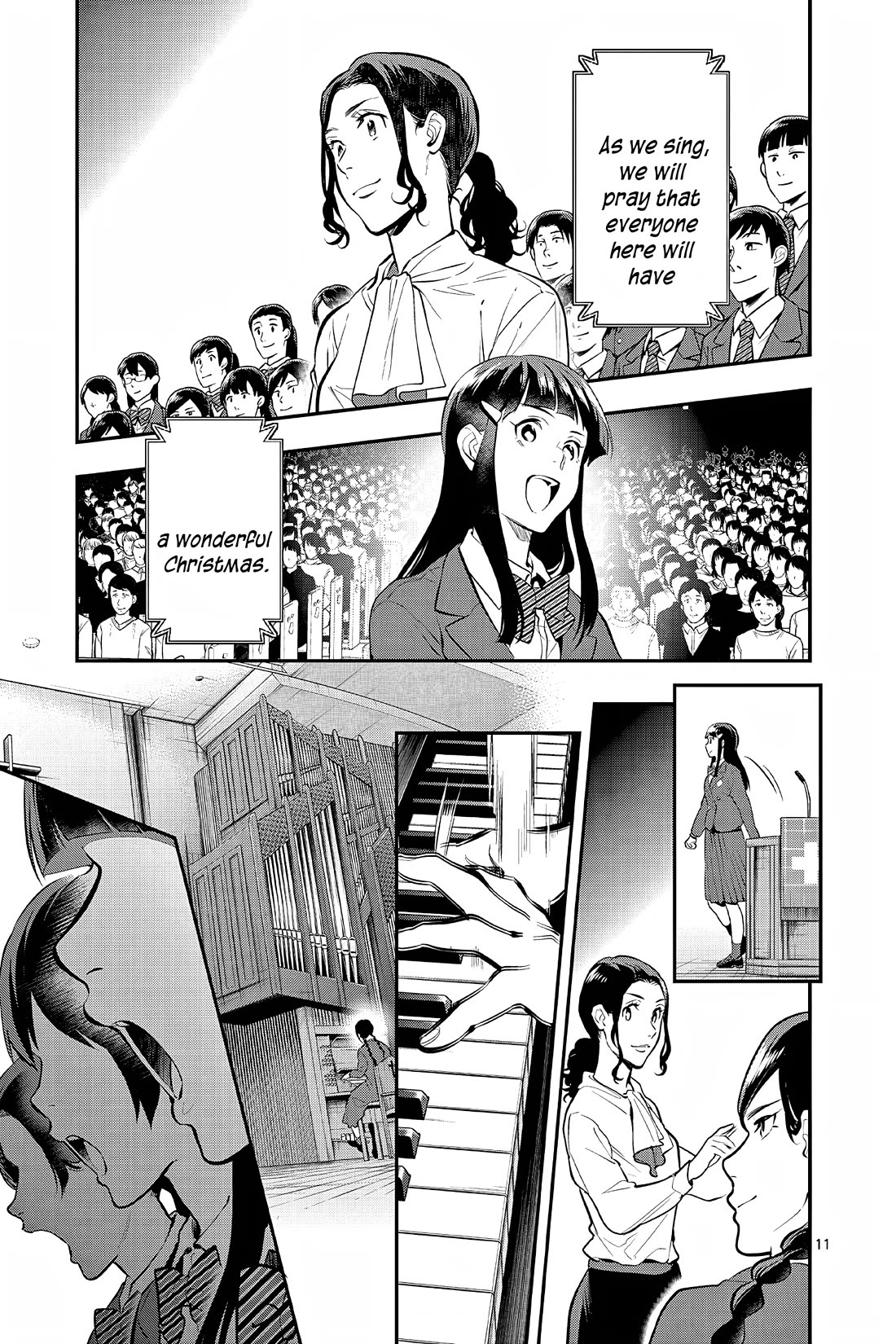 Ao no Orchestra Chapter 64 page 11 - Chapter 64: Christmas Concert