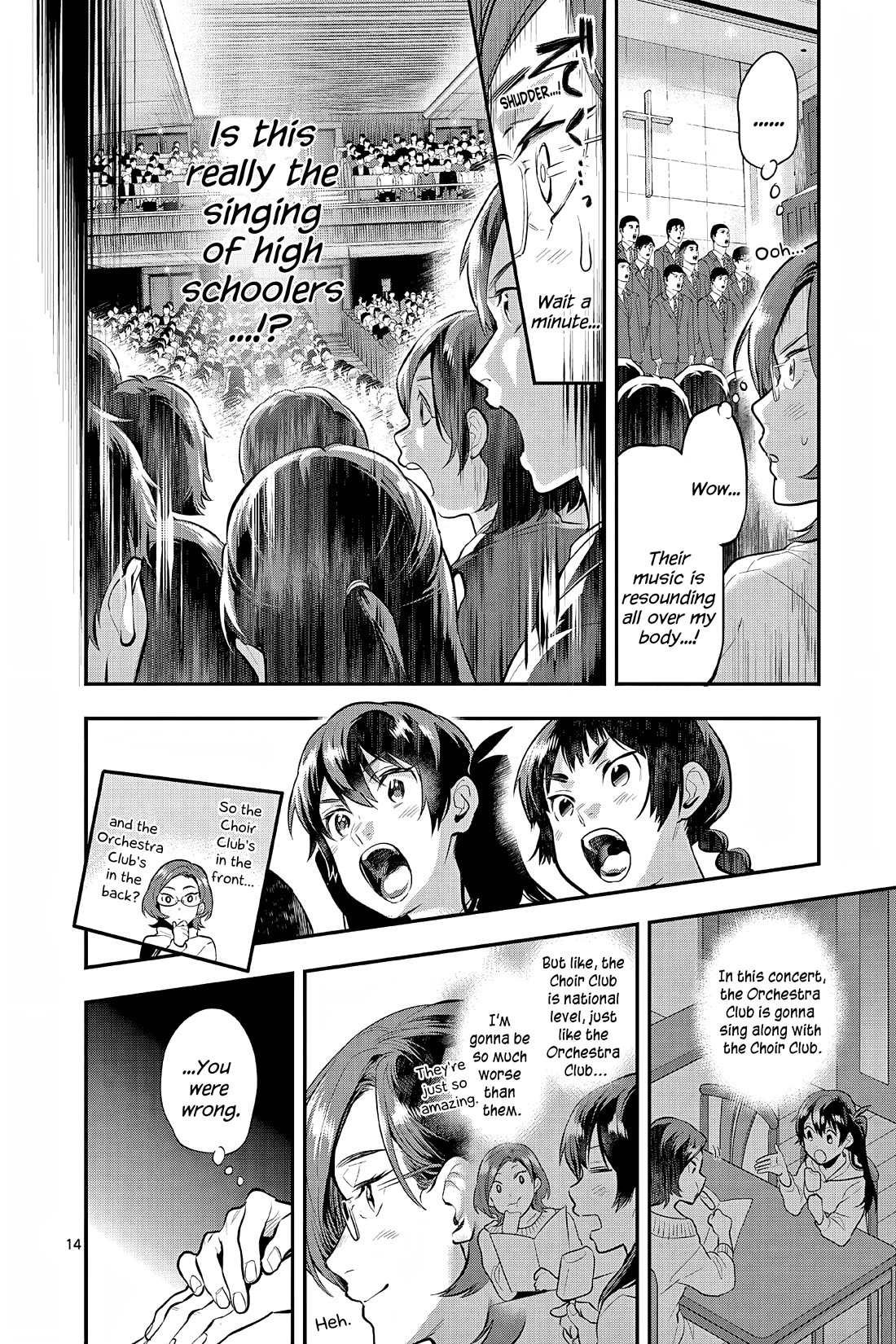 Ao no Orchestra Chapter 64 page 14 - Chapter 64: Christmas Concert