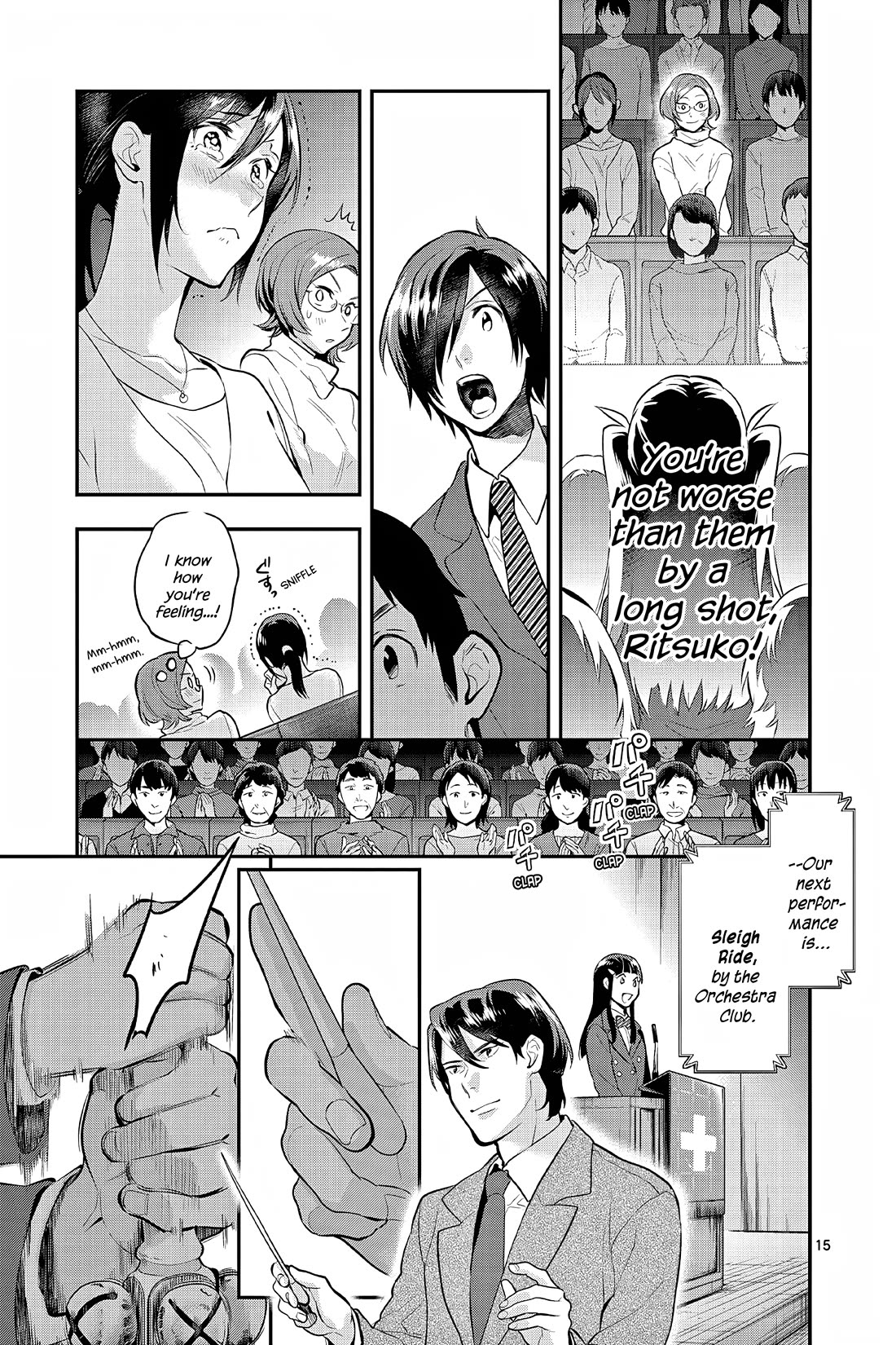 Ao no Orchestra Chapter 64 page 15 - Chapter 64: Christmas Concert