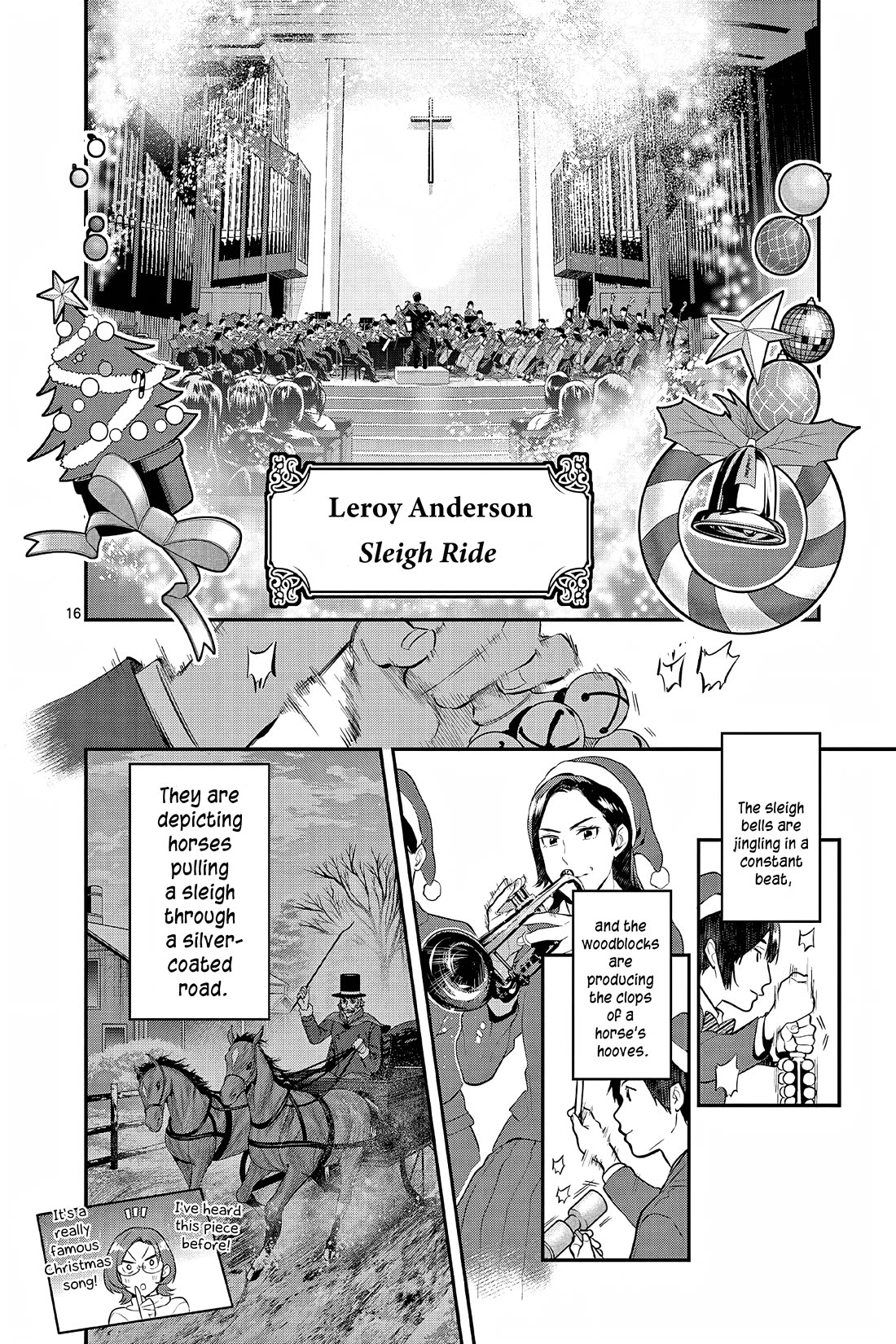 Ao no Orchestra Chapter 64 page 16 - Chapter 64: Christmas Concert