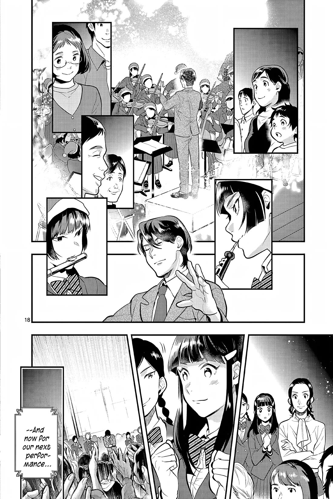 Ao no Orchestra Chapter 64 page 18 - Chapter 64: Christmas Concert