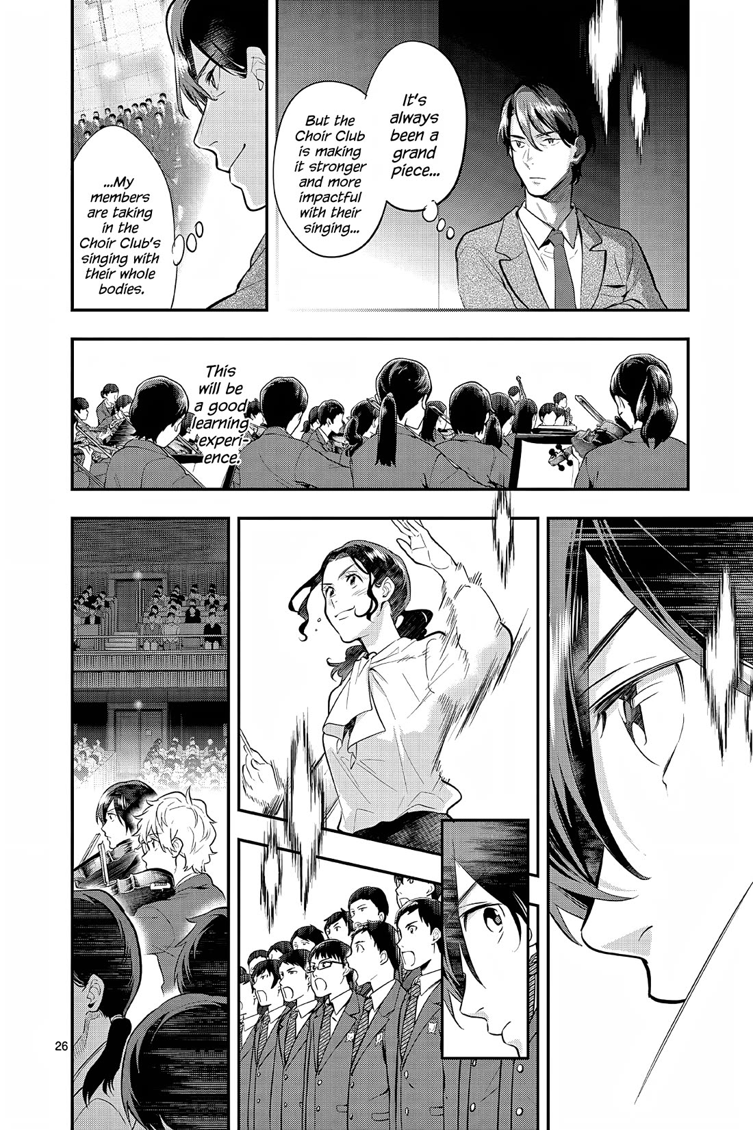 Ao no Orchestra Chapter 64 page 26 - Chapter 64: Christmas Concert