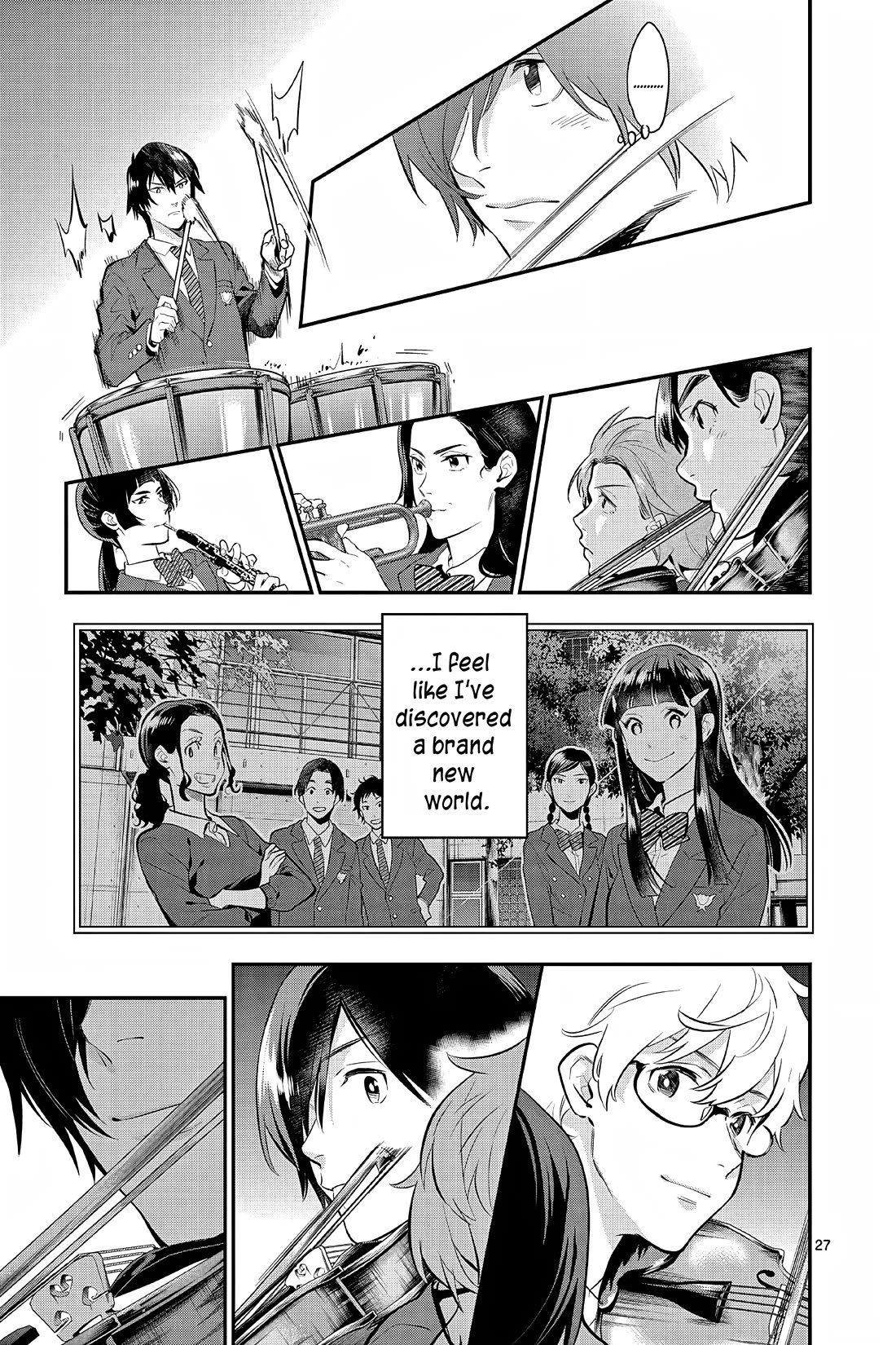 Ao no Orchestra Chapter 64 page 27 - Chapter 64: Christmas Concert