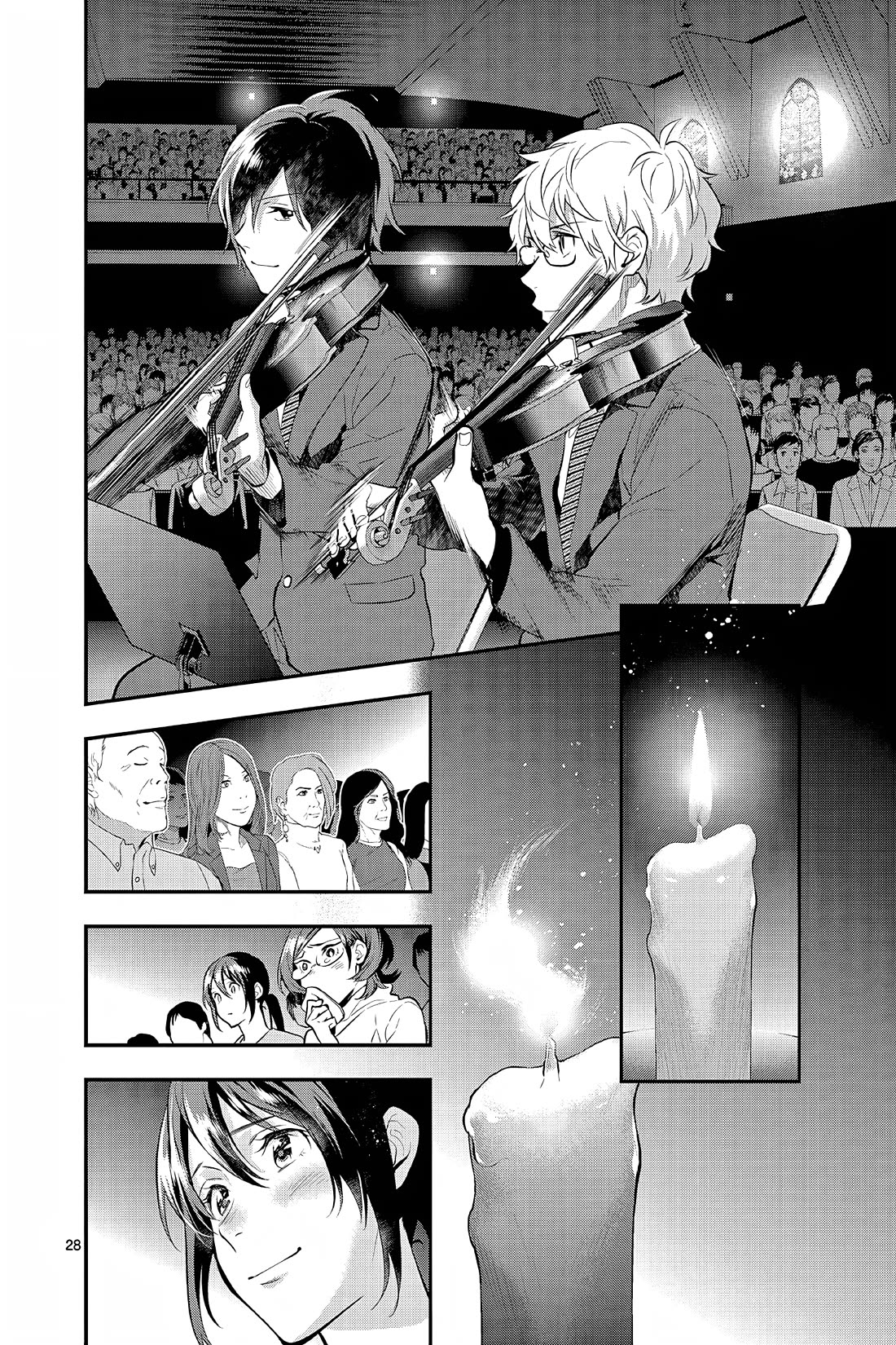 Ao no Orchestra Chapter 64 page 28 - Chapter 64: Christmas Concert