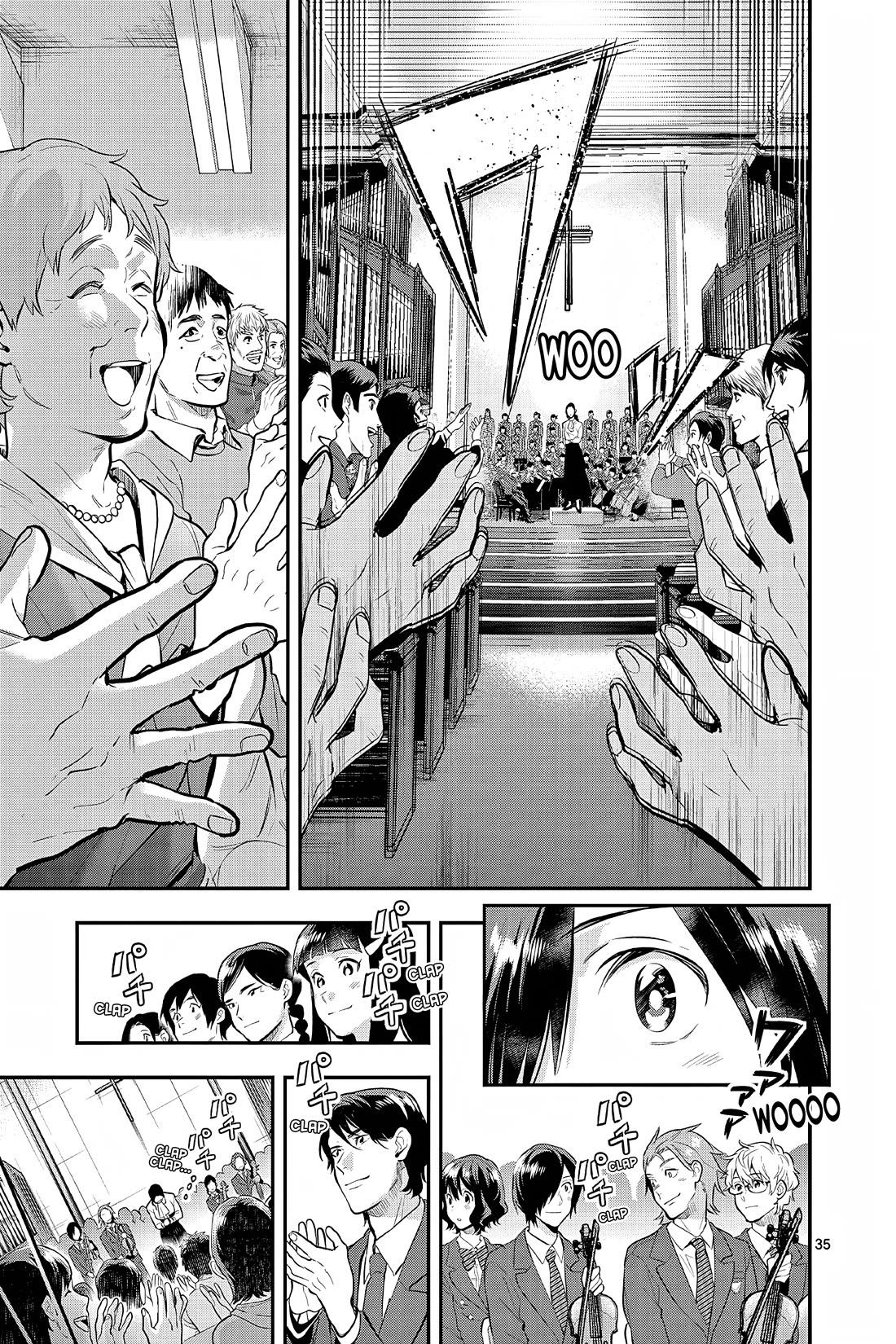 Ao no Orchestra Chapter 64 page 34 - Chapter 64: Christmas Concert