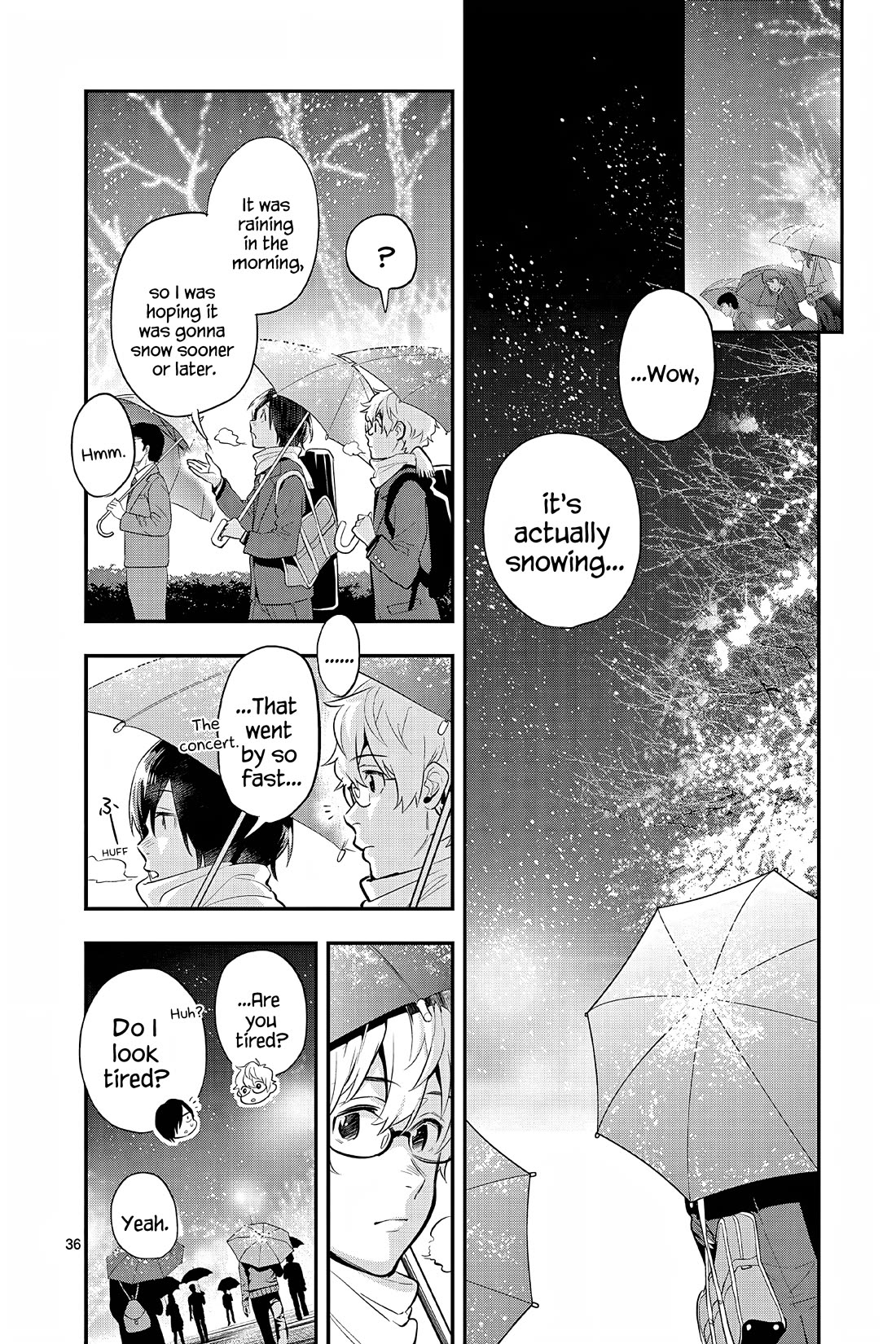 Ao no Orchestra Chapter 64 page 35 - Chapter 64: Christmas Concert