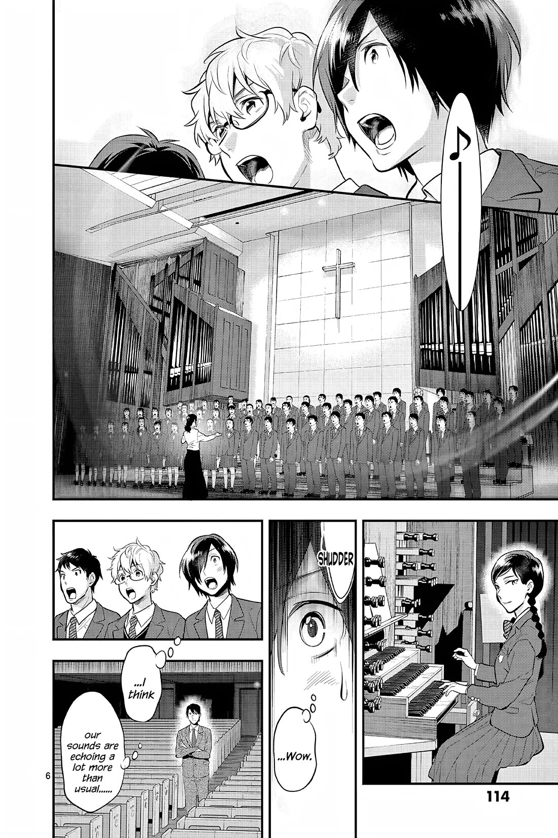 Ao no Orchestra Chapter 64 page 6 - Chapter 64: Christmas Concert