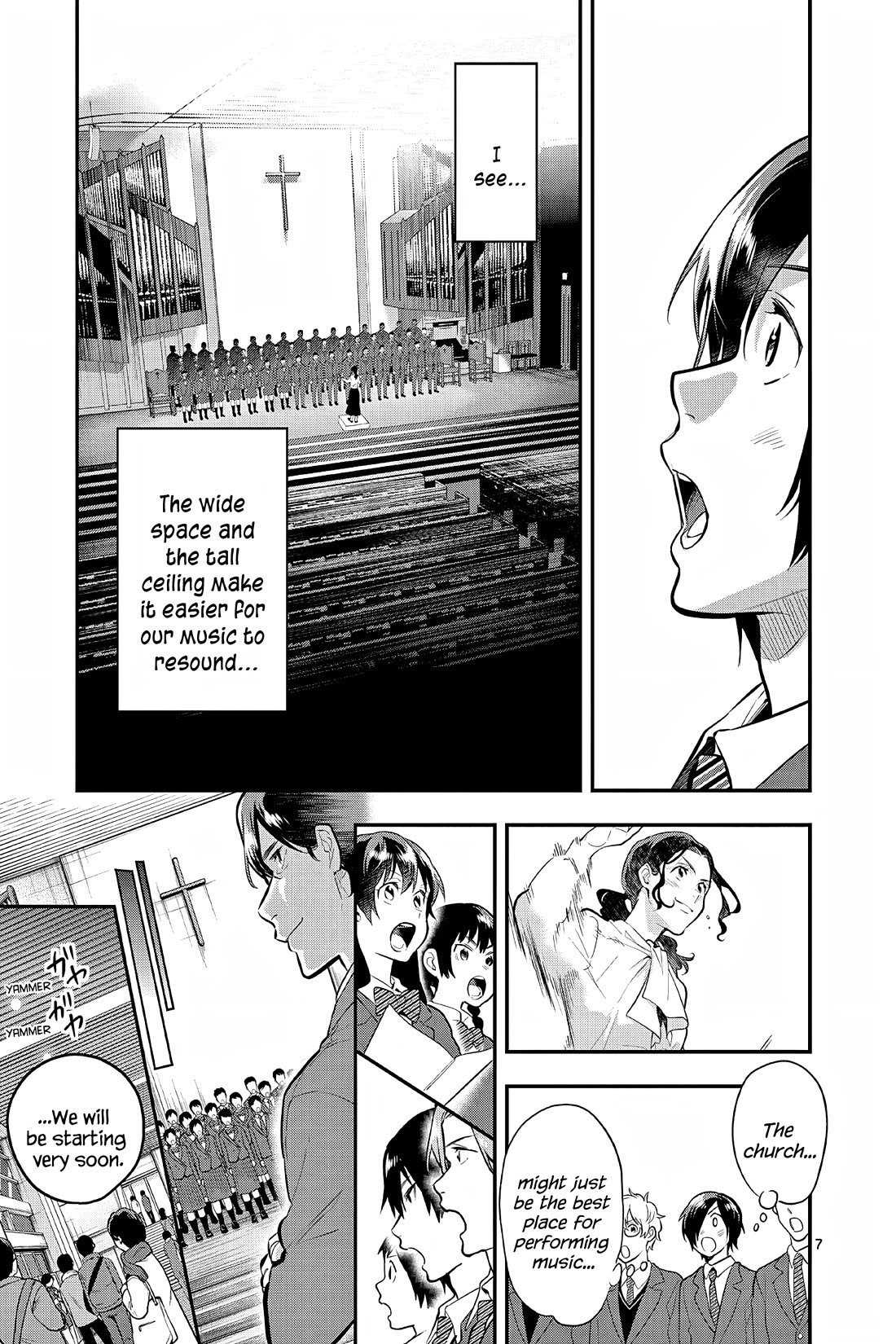 Ao no Orchestra Chapter 64 page 7 - Chapter 64: Christmas Concert