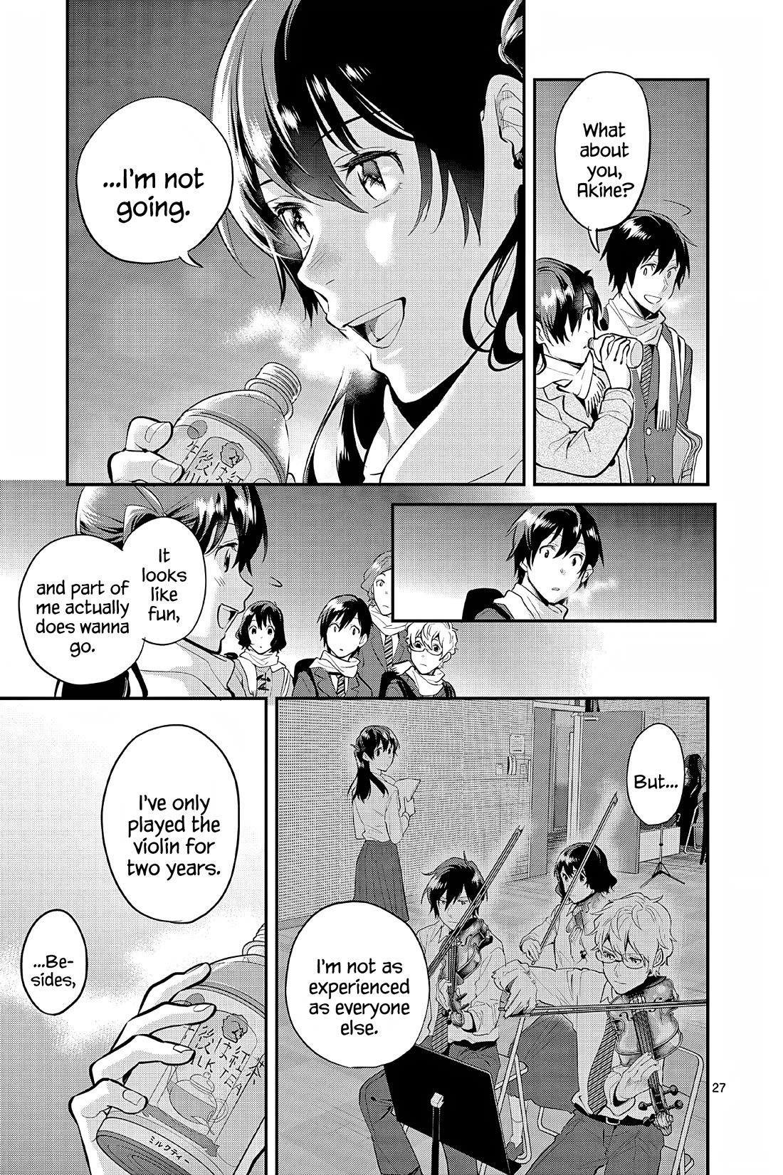 Ao no Orchestra Chapter 65 page 27 - Chapter 65: New Scenery