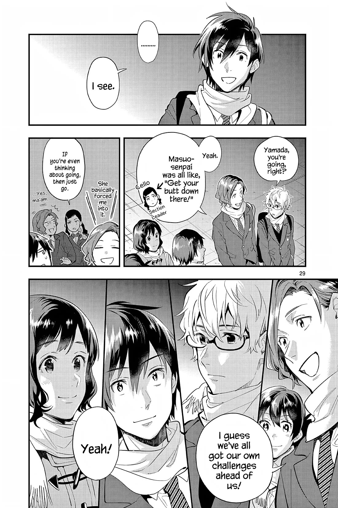Ao no Orchestra Chapter 65 page 29 - Chapter 65: New Scenery