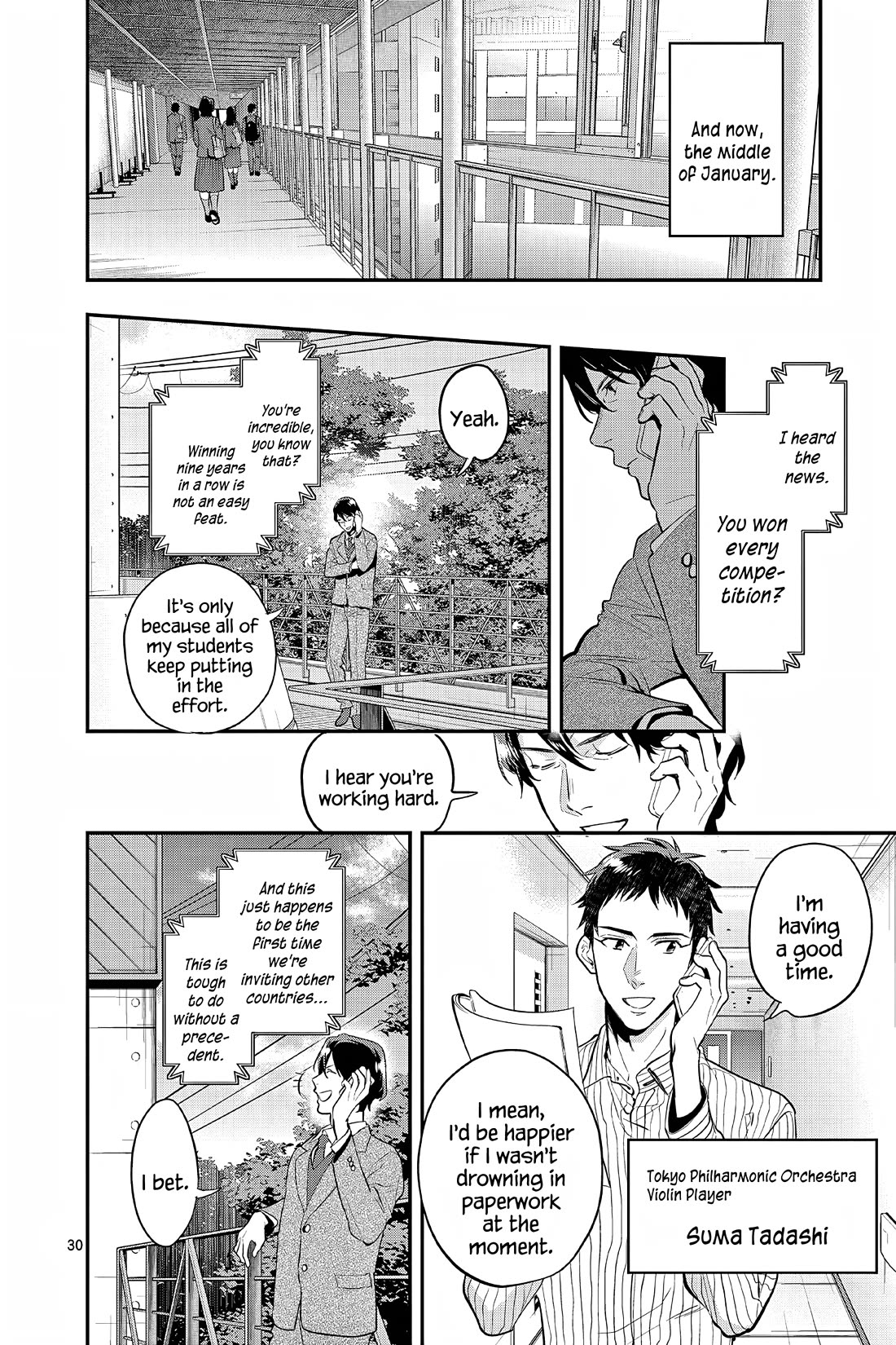 Ao no Orchestra Chapter 65 page 30 - Chapter 65: New Scenery