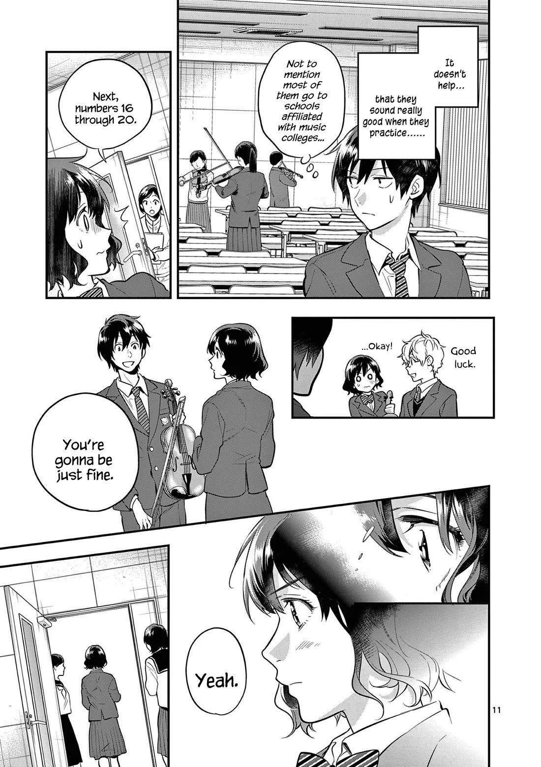 Ao no Orchestra Chapter 66 page 15 - Chapter 66: Has-been