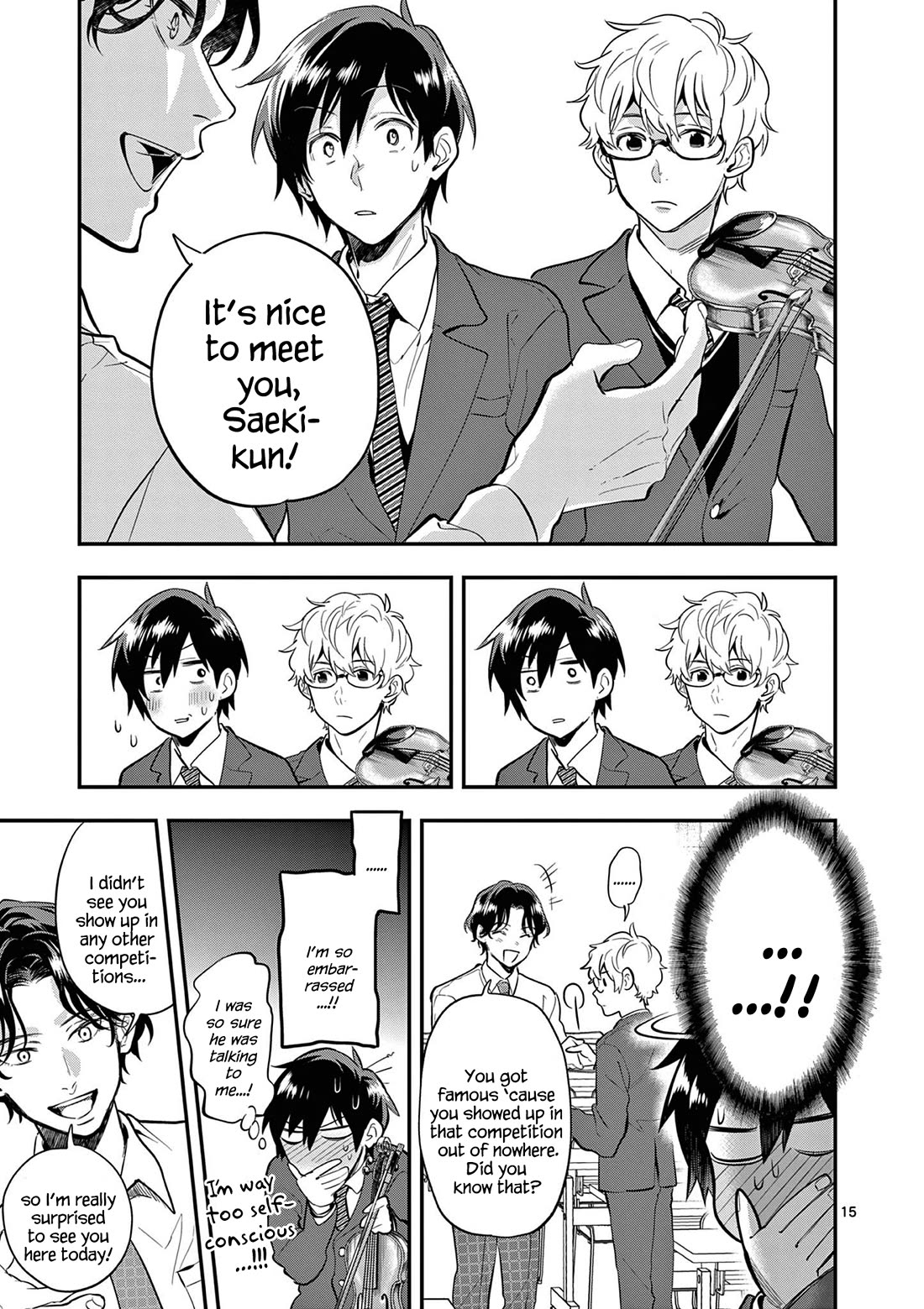 Ao no Orchestra Chapter 66 page 19 - Chapter 66: Has-been