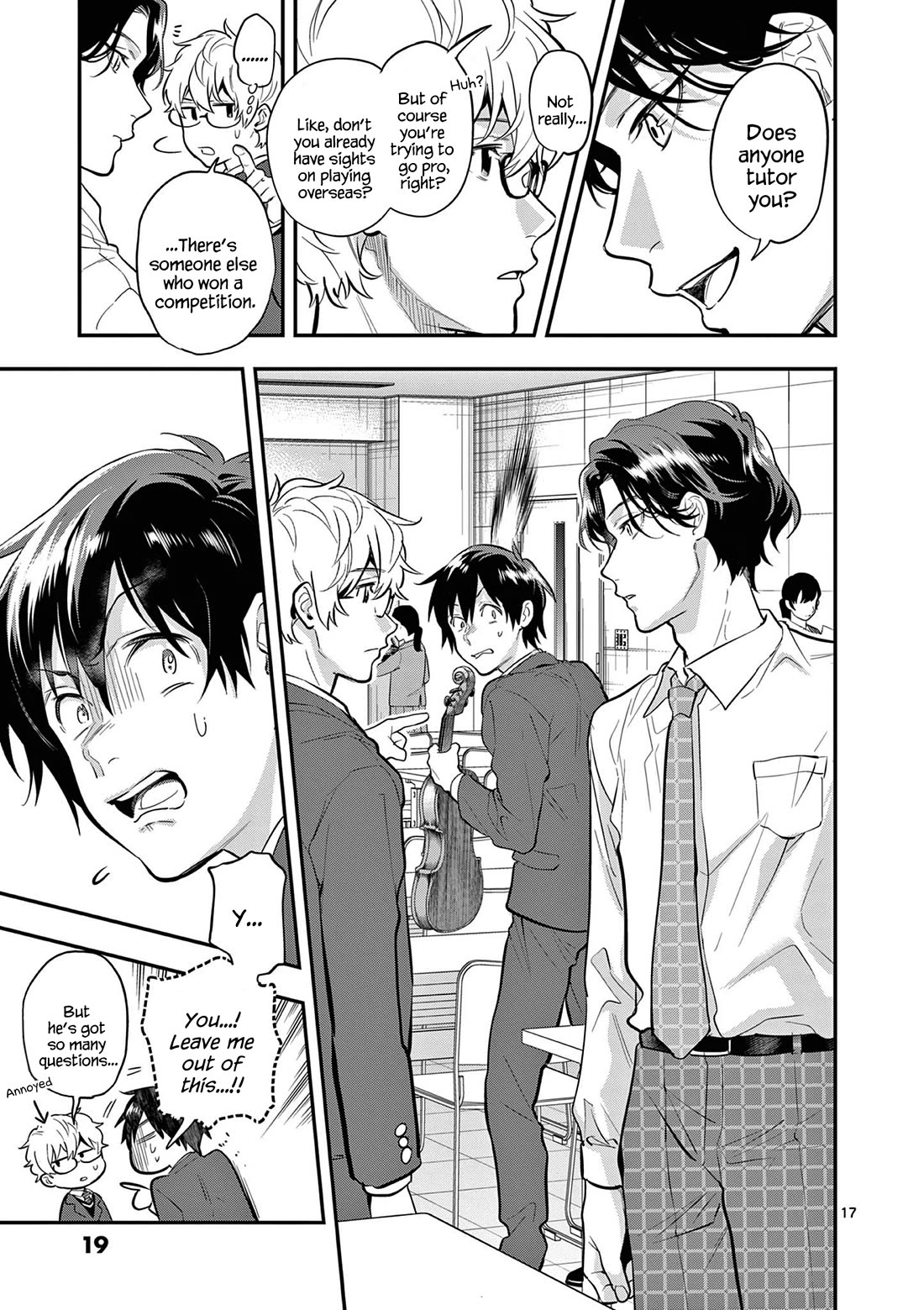 Ao no Orchestra Chapter 66 page 21 - Chapter 66: Has-been