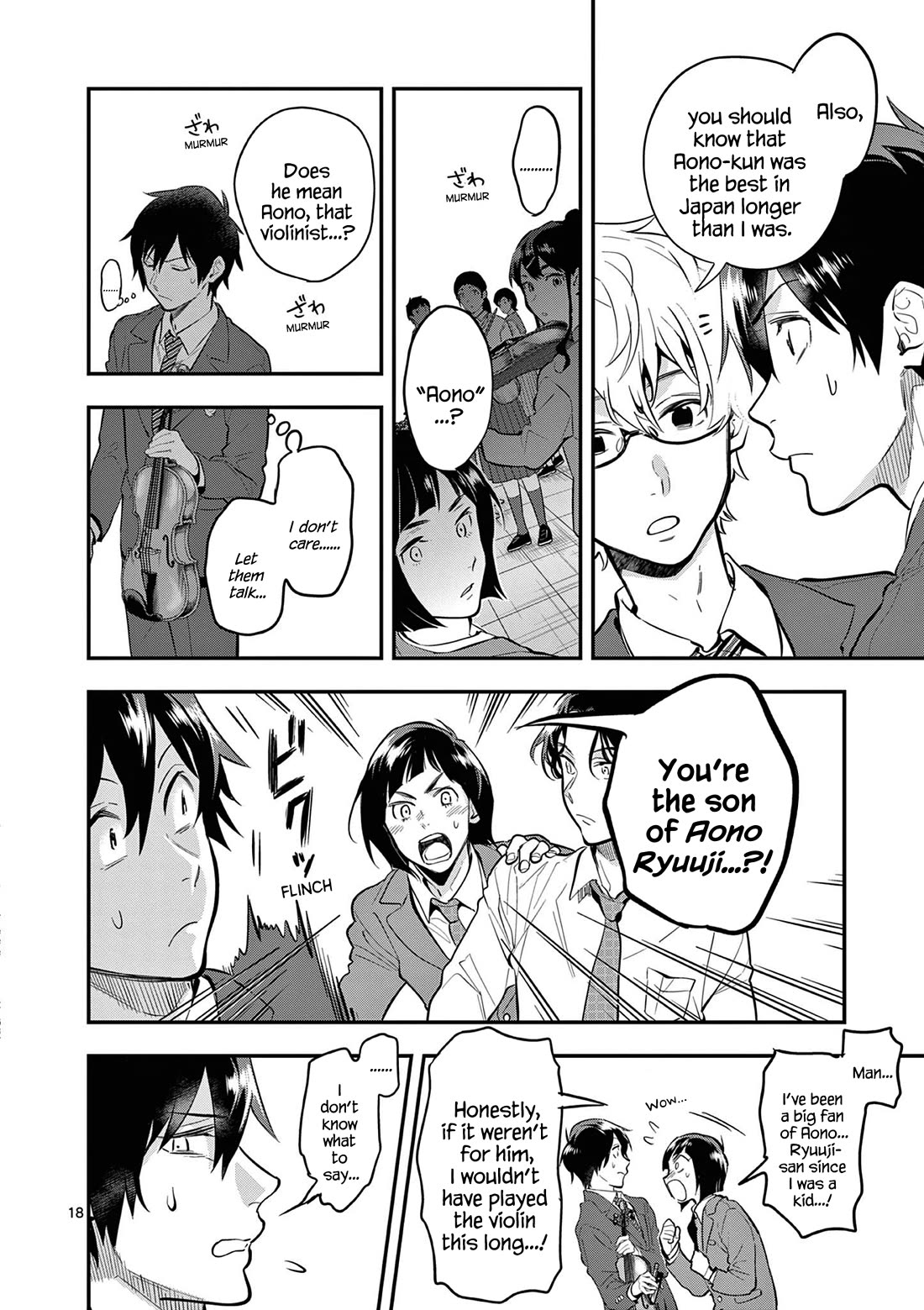 Ao no Orchestra Chapter 66 page 22 - Chapter 66: Has-been