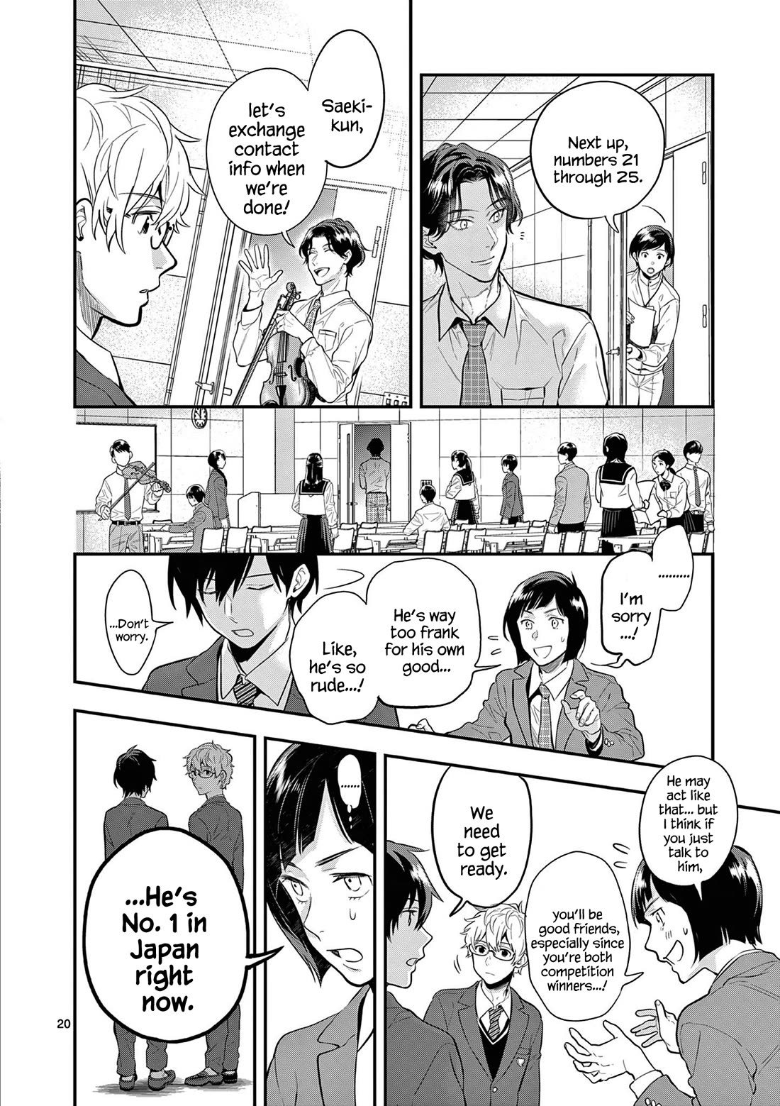 Ao no Orchestra Chapter 66 page 24 - Chapter 66: Has-been