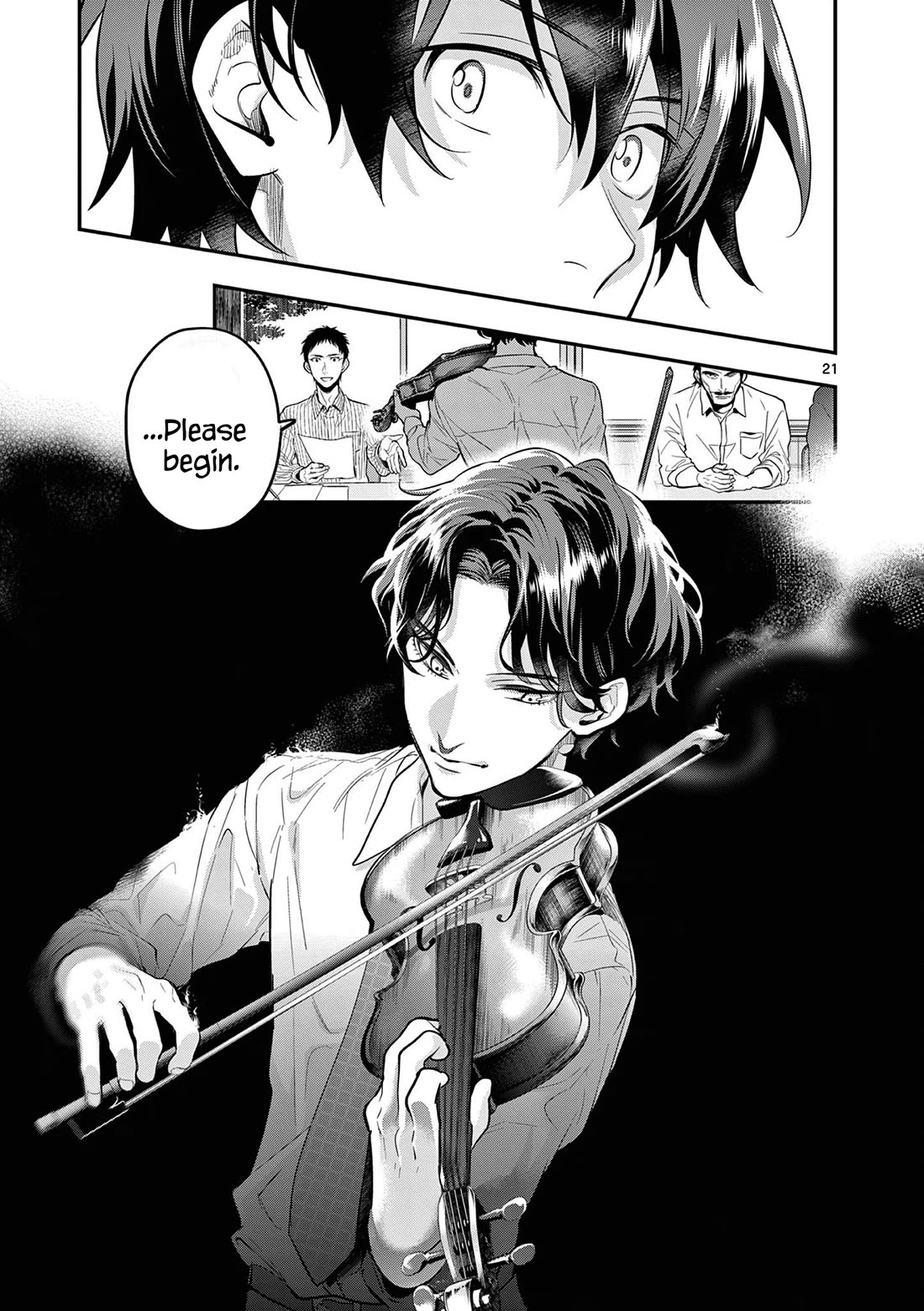 Ao no Orchestra Chapter 66 page 25 - Chapter 66: Has-been