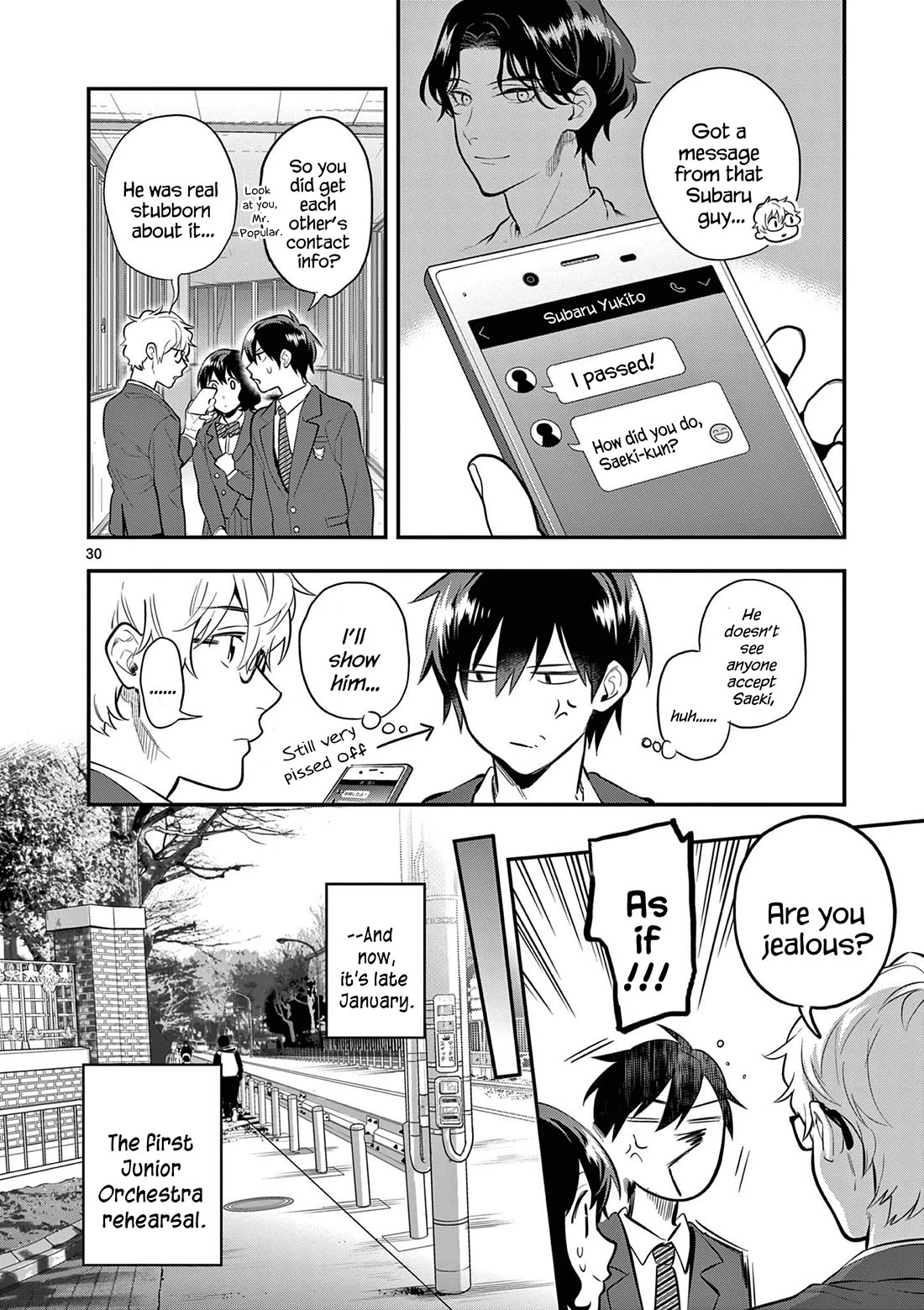 Ao no Orchestra Chapter 66 page 34 - Chapter 66: Has-been