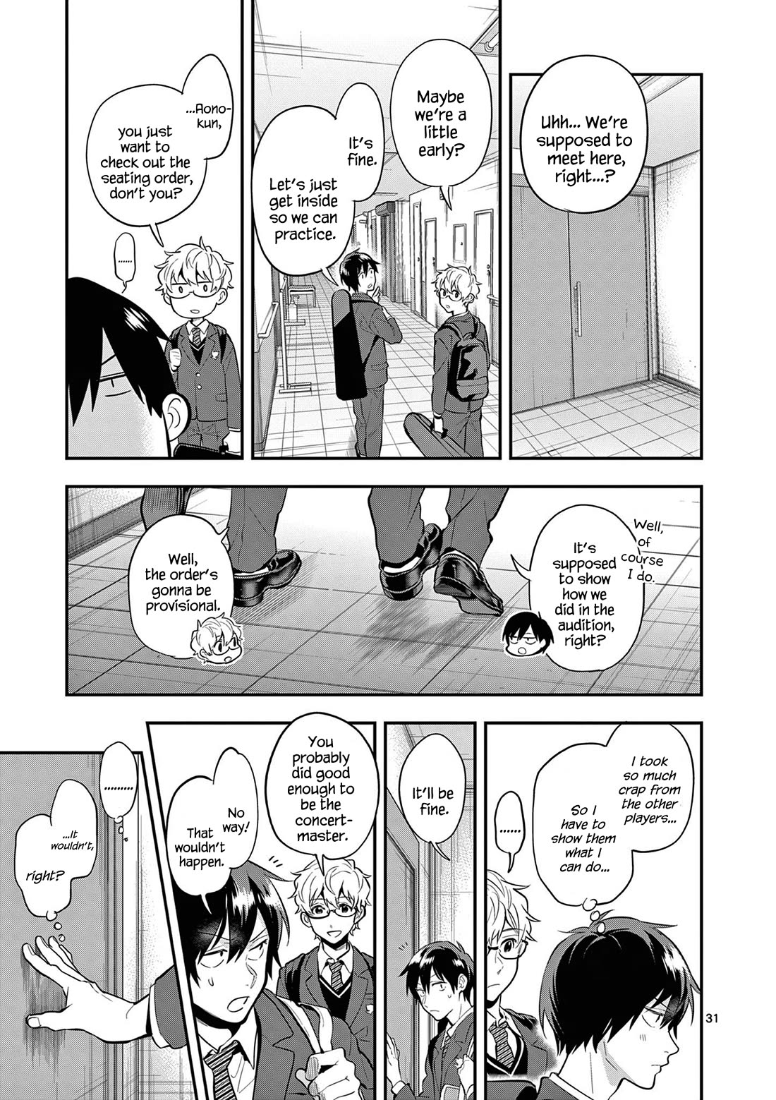 Ao no Orchestra Chapter 66 page 35 - Chapter 66: Has-been
