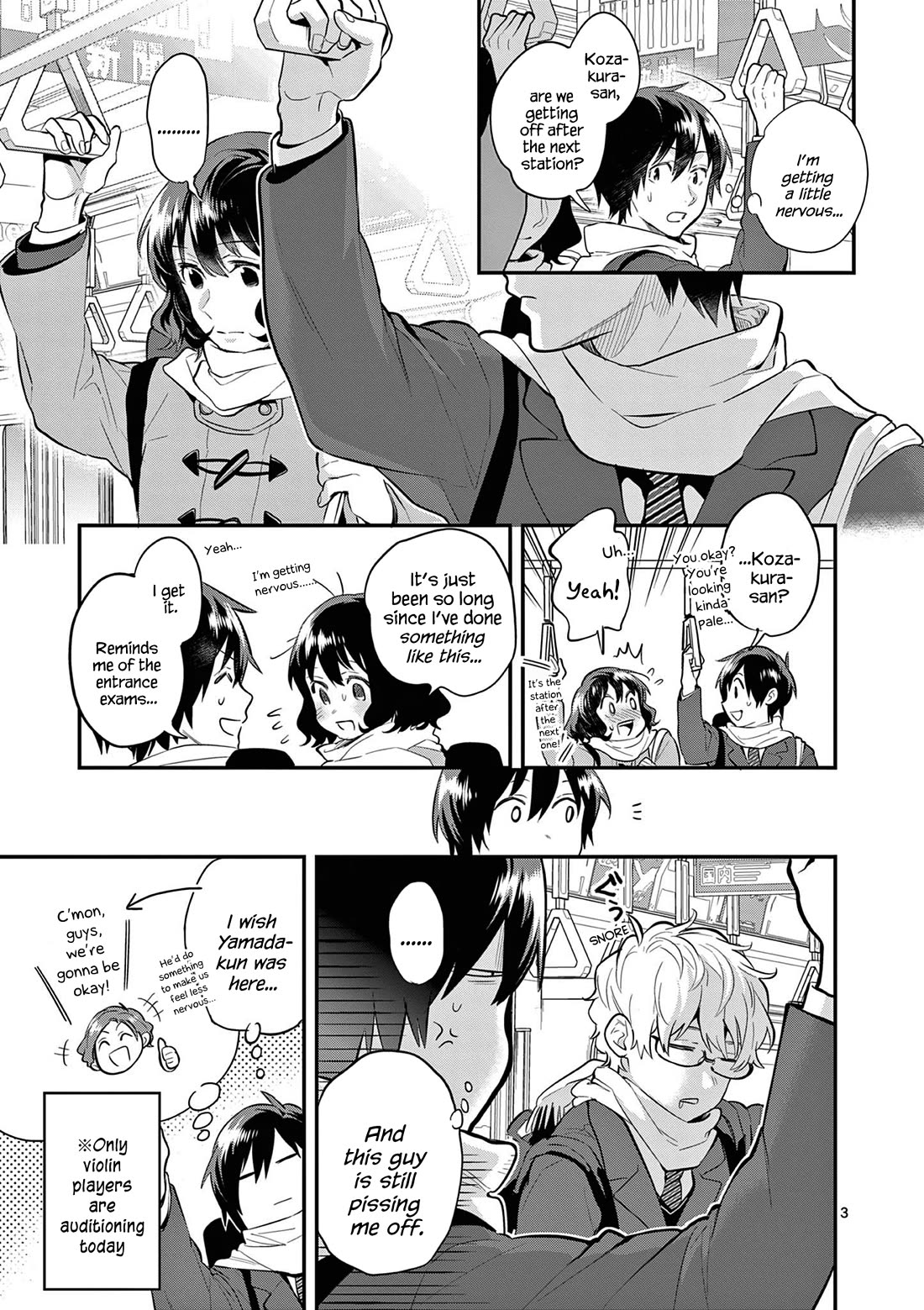 Ao no Orchestra Chapter 66 page 7 - Chapter 66: Has-been