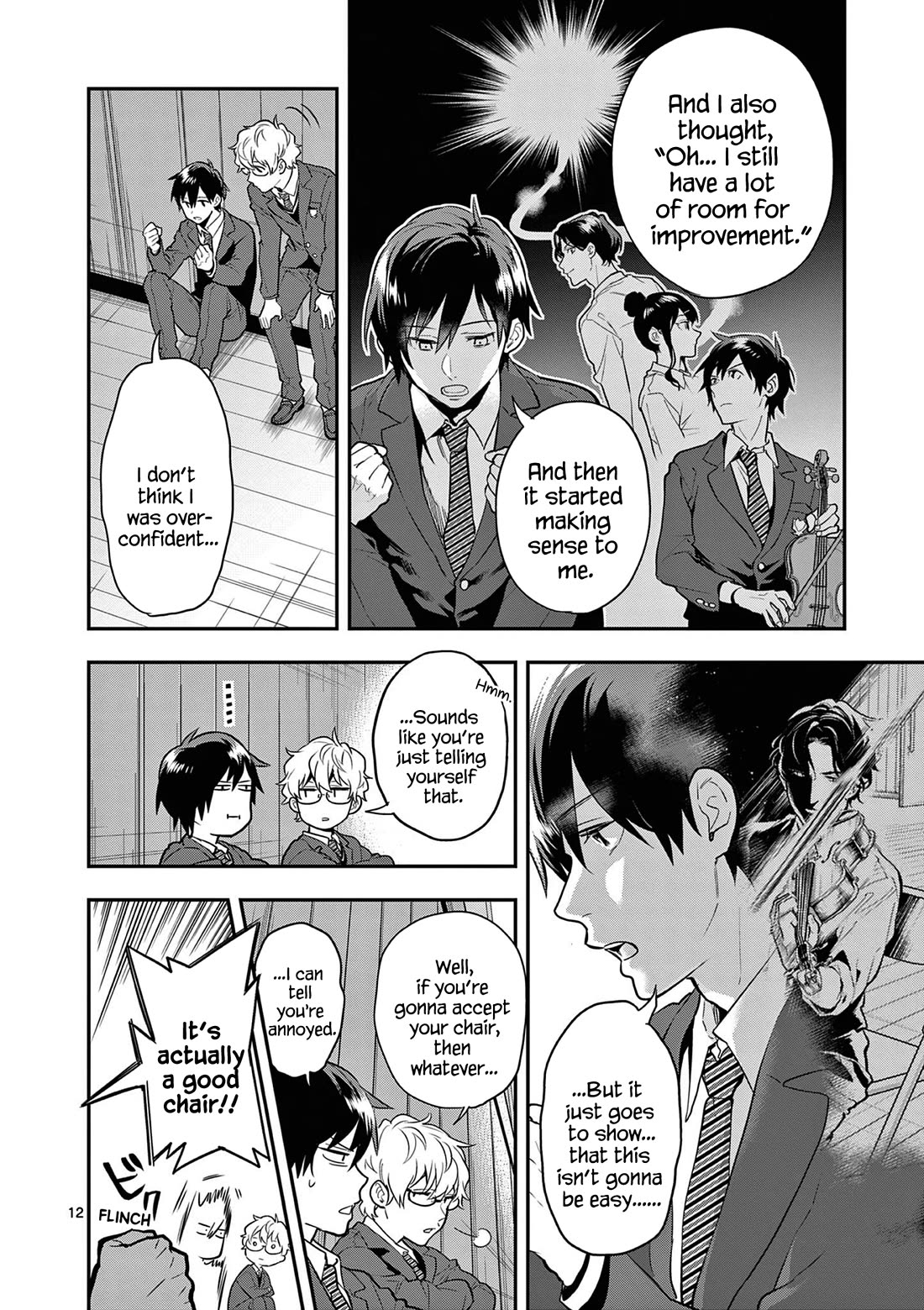 Ao no Orchestra Chapter 67 page 12 - Chapter 67: Not Fun