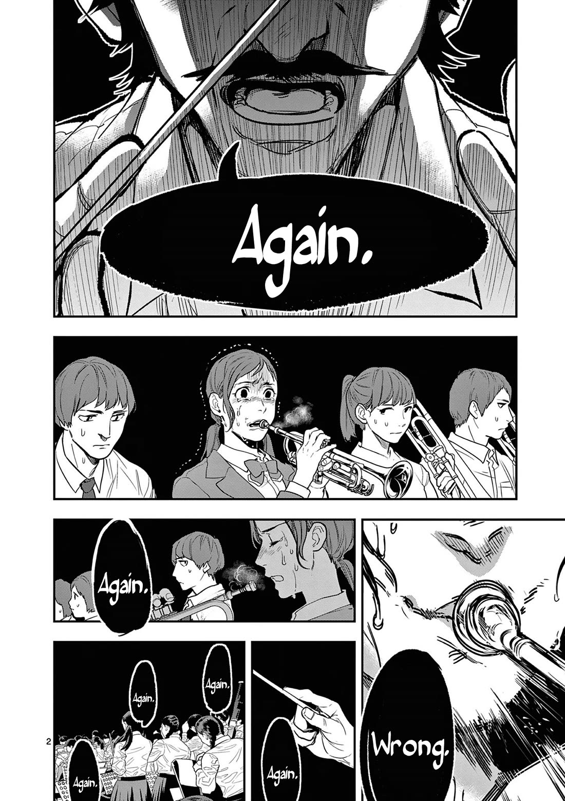 Ao no Orchestra Chapter 67 page 2 - Chapter 67: Not Fun