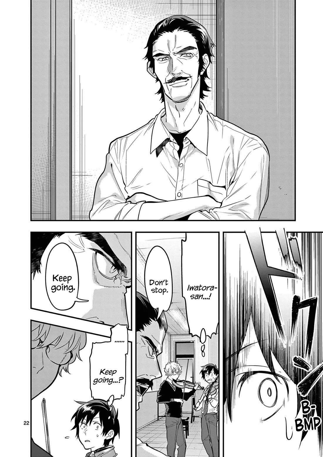Ao no Orchestra Chapter 67 page 22 - Chapter 67: Not Fun