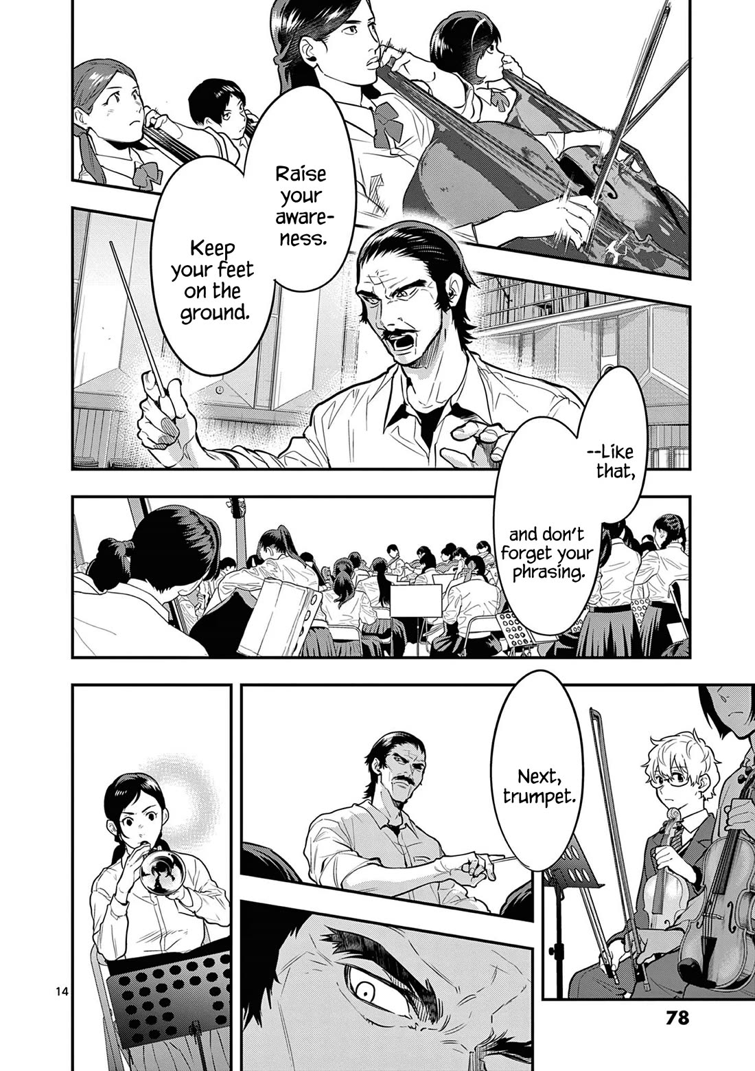 Ao no Orchestra Chapter 68 page 14 - Chapter 68