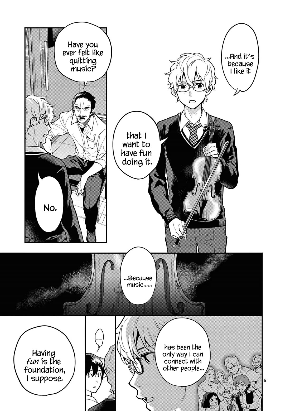 Ao no Orchestra Chapter 68 page 5 - Chapter 68