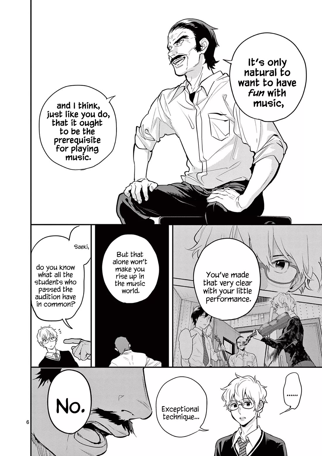 Ao no Orchestra Chapter 68 page 6 - Chapter 68