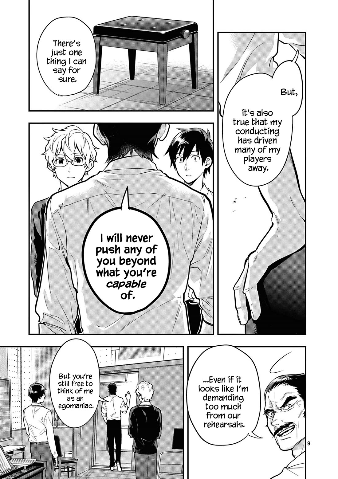 Ao no Orchestra Chapter 68 page 9 - Chapter 68