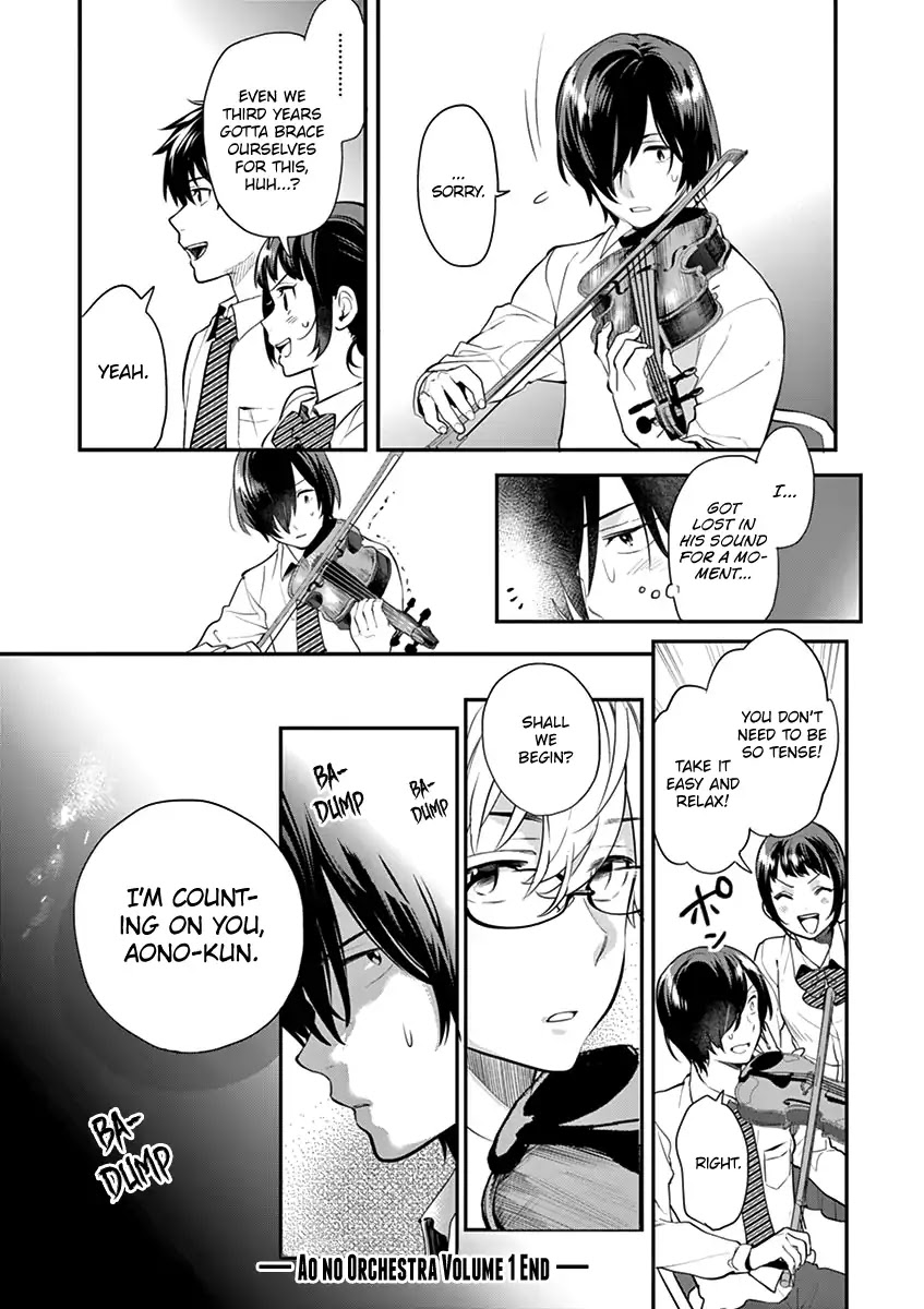 Ao no Orchestra Chapter 7 page 25 - Chapter 7: Saeki Nao