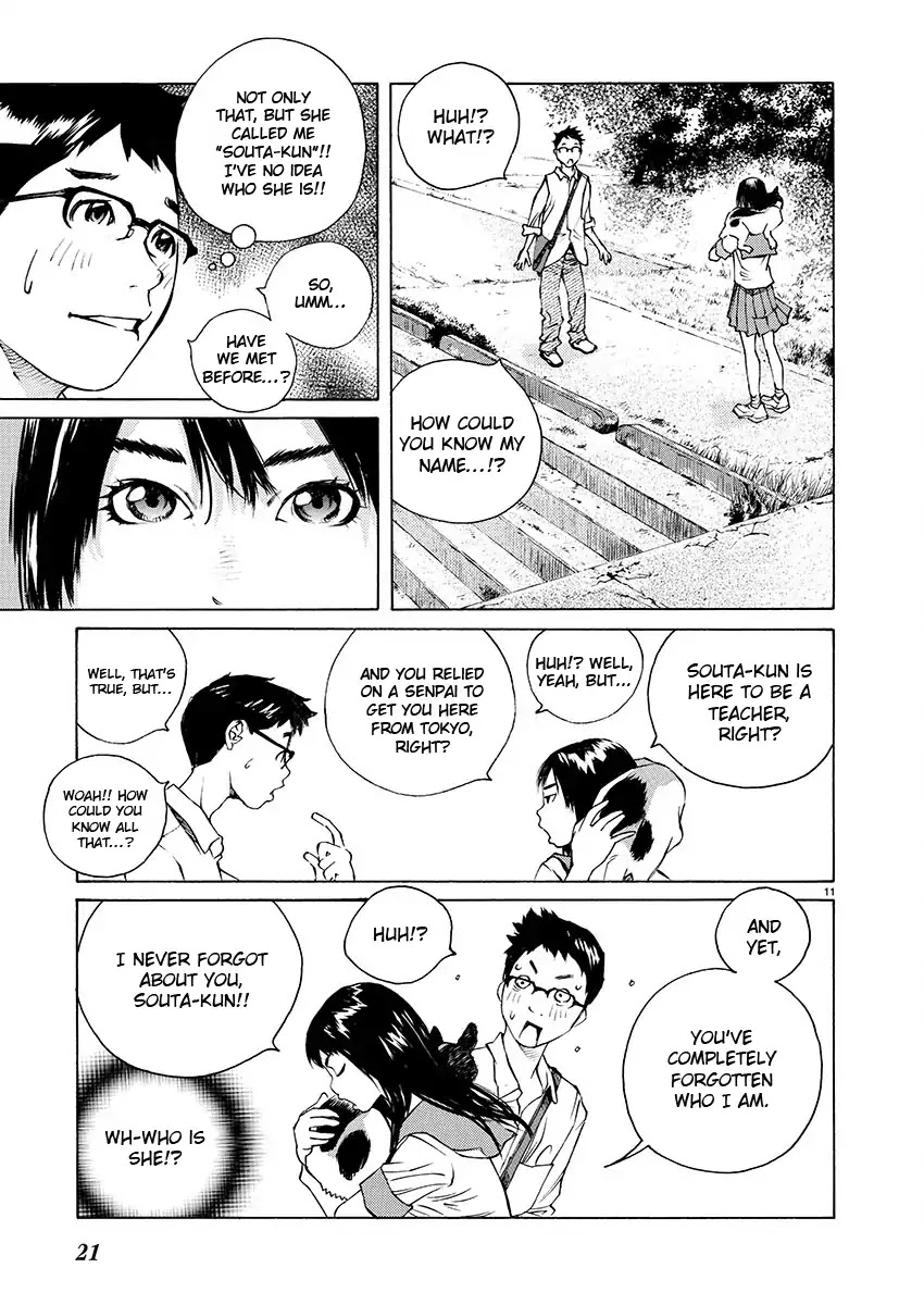 Ao no Shima to Neko Ippiki Chapter 1 page 12 - Chapter 1: Island Waves