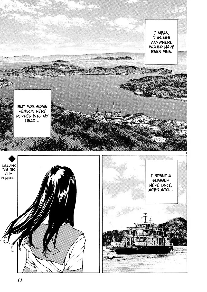 Ao no Shima to Neko Ippiki Chapter 1 page 2 - Chapter 1: Island Waves