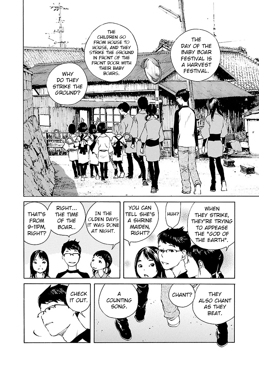 Ao no Shima to Neko Ippiki Chapter 10 page 14 - Chapter 10: The Day of the Boar Festival