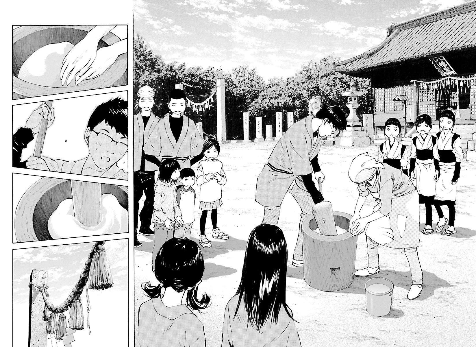 Ao no Shima to Neko Ippiki Chapter 10 page 3 - Chapter 10: The Day of the Boar Festival