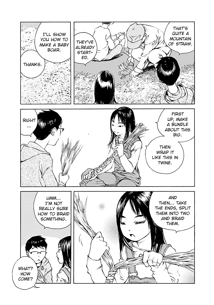 Ao no Shima to Neko Ippiki Chapter 10 page 9 - Chapter 10: The Day of the Boar Festival