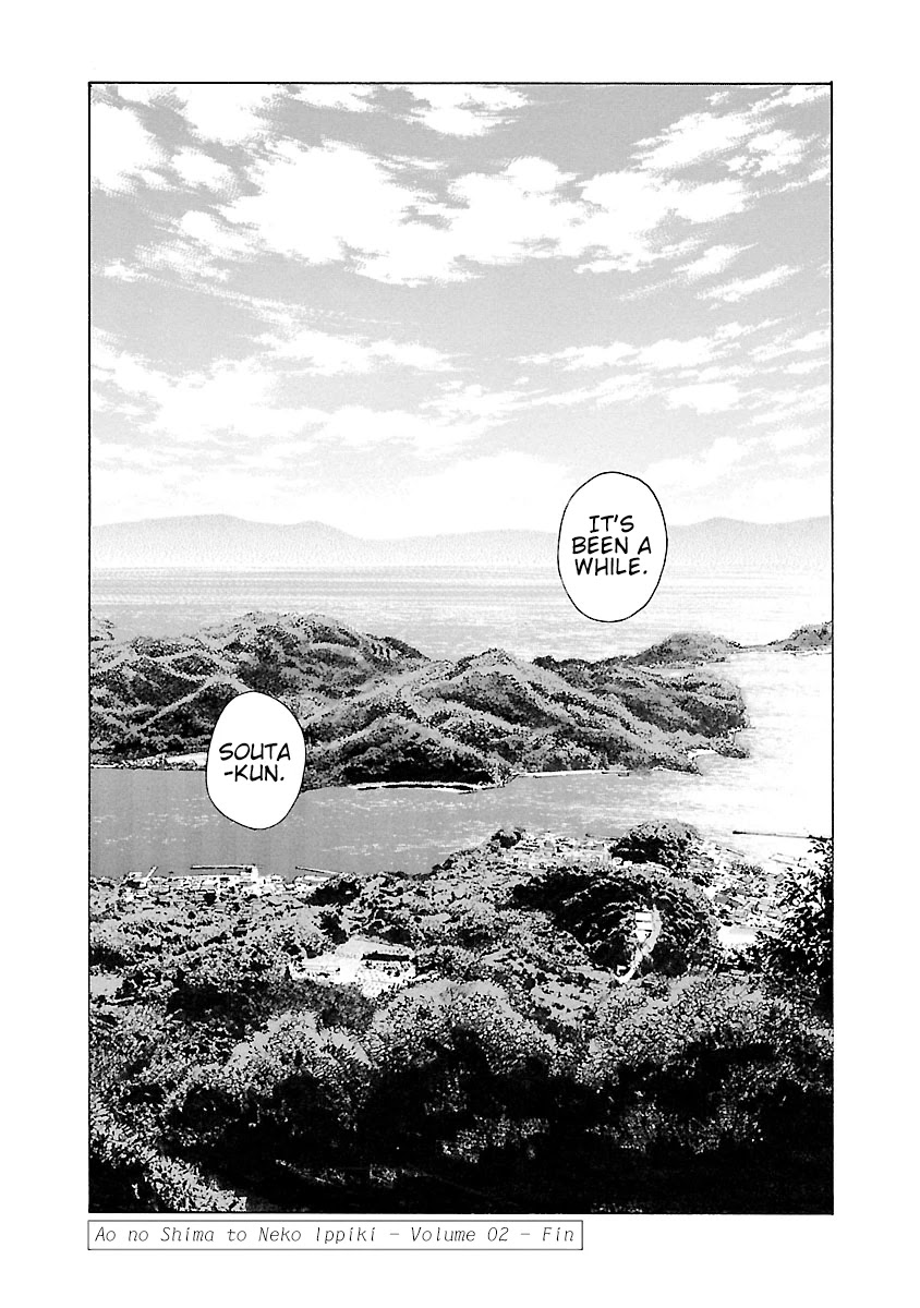 Ao no Shima to Neko Ippiki Chapter 14.5 page 25 - Chapter 14.5: Omake1: Mike's Everyday Life / Omake 2: Reunion