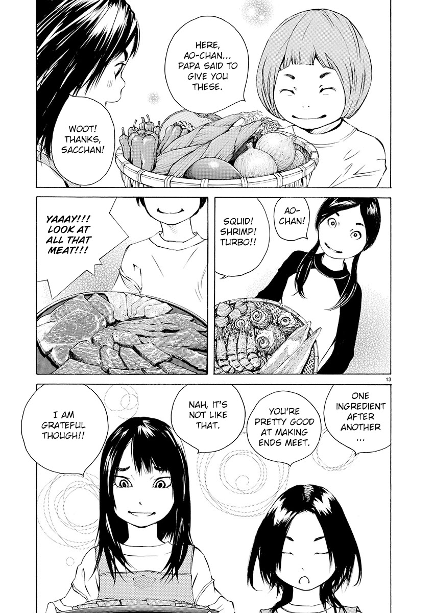 Ao no Shima to Neko Ippiki Chapter 14 page 13 - Chapter 14: BBQ