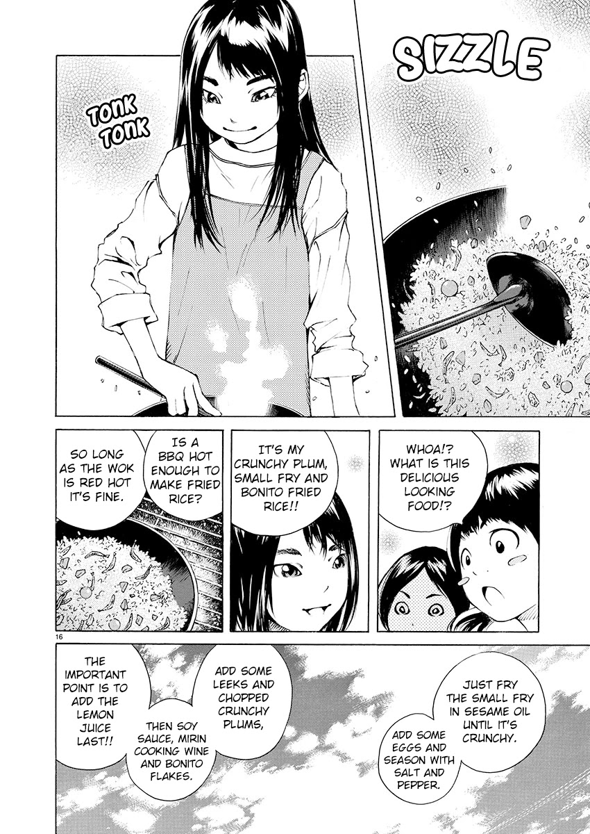 Ao no Shima to Neko Ippiki Chapter 14 page 16 - Chapter 14: BBQ
