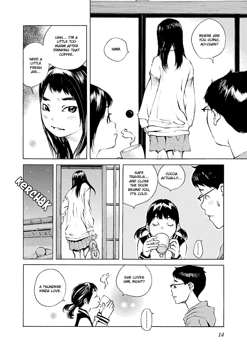 Ao no Shima to Neko Ippiki Chapter 15 page 15 - Chapter 15: First Snow